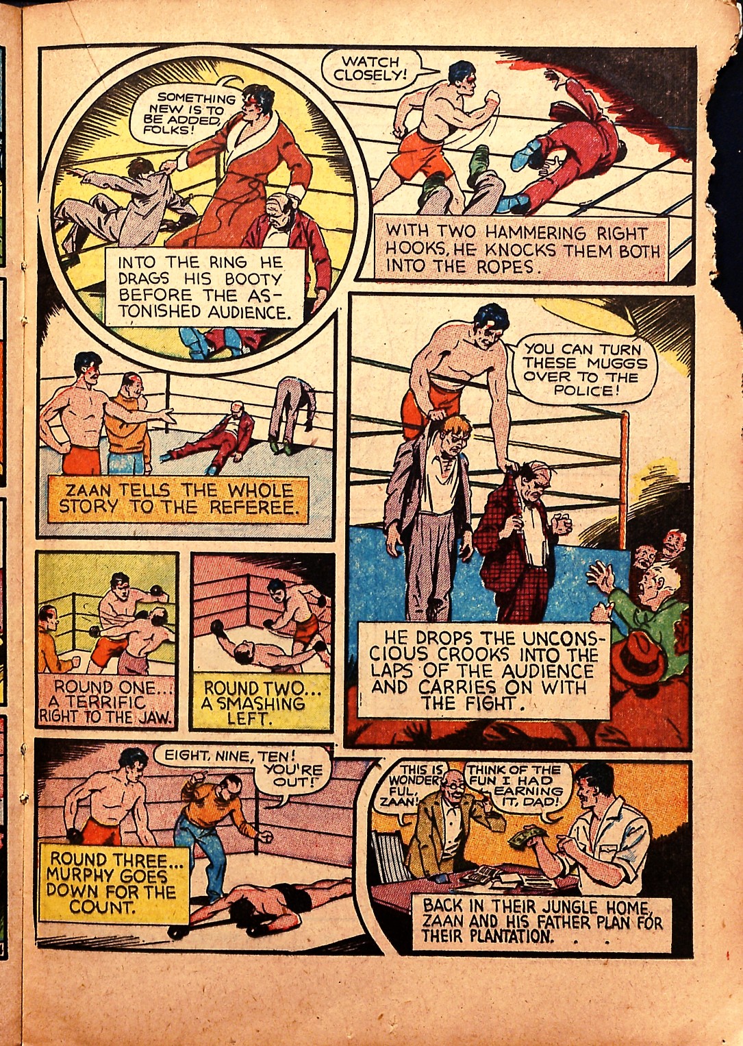 Read online Captain Flight Comics comic -  Issue #10 - 24