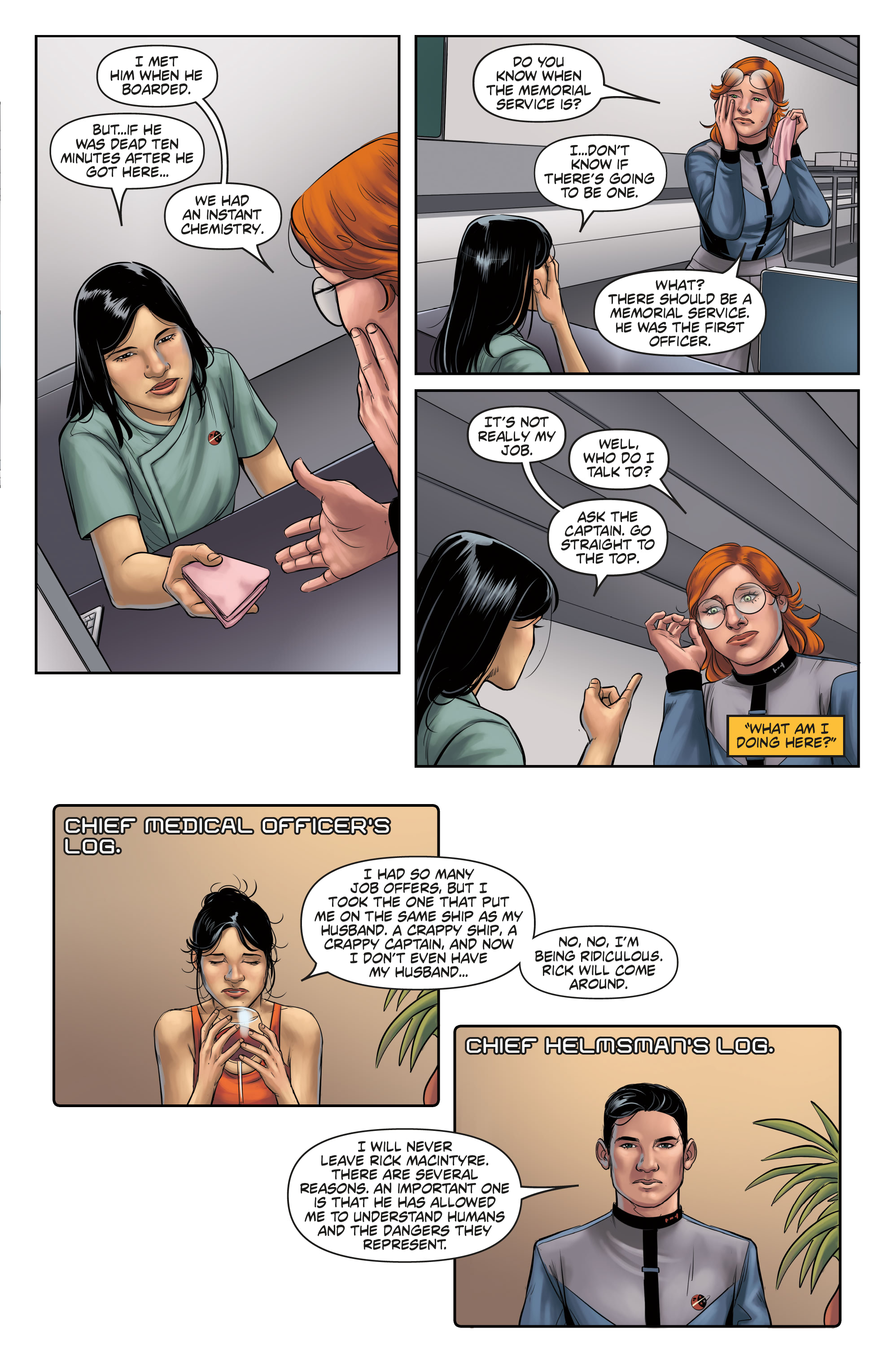 Read online Space Job comic -  Issue #3 - 5