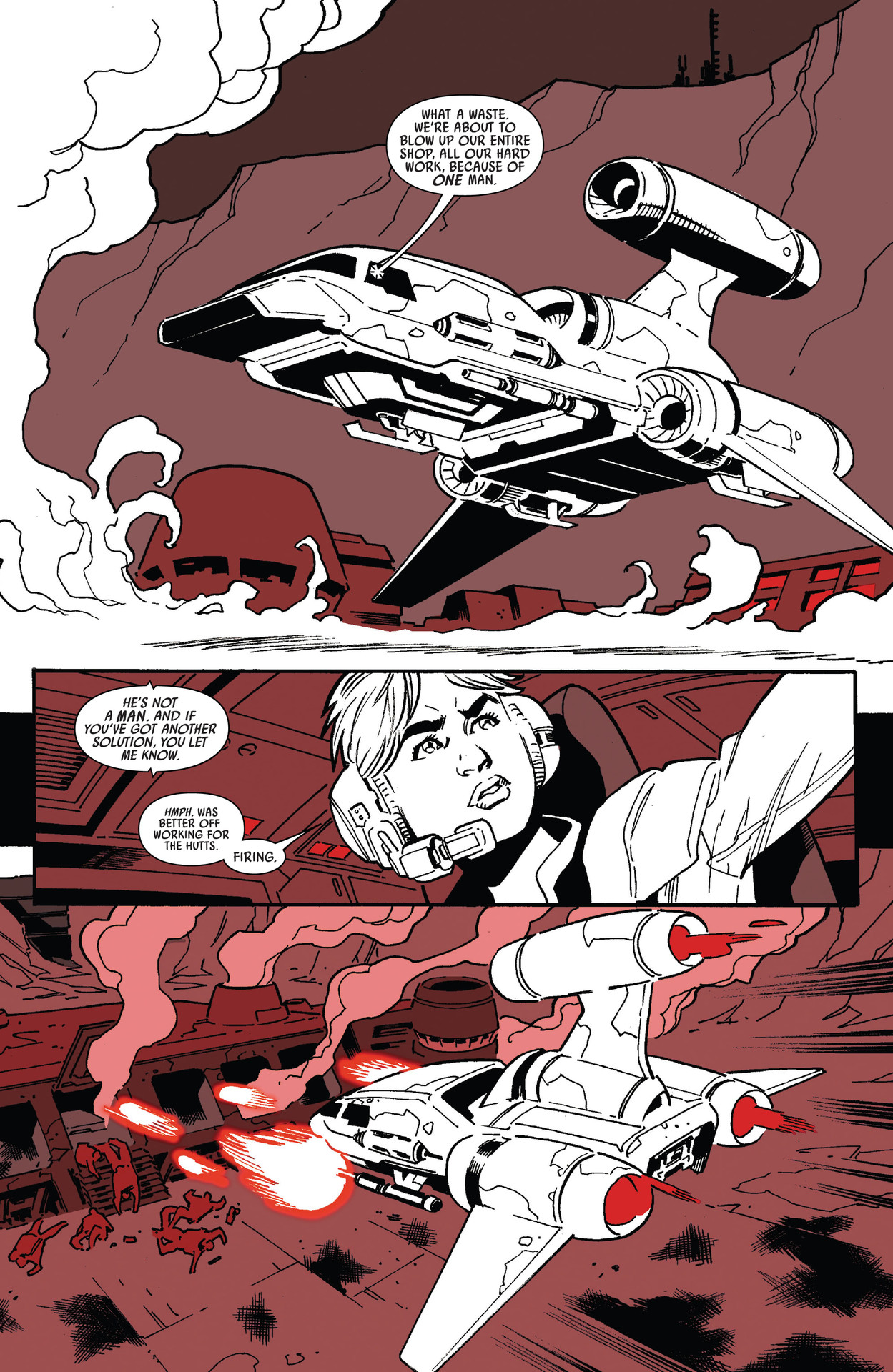 Read online Star Wars: Darth Vader - Black, White & Red comic -  Issue #3 - 5