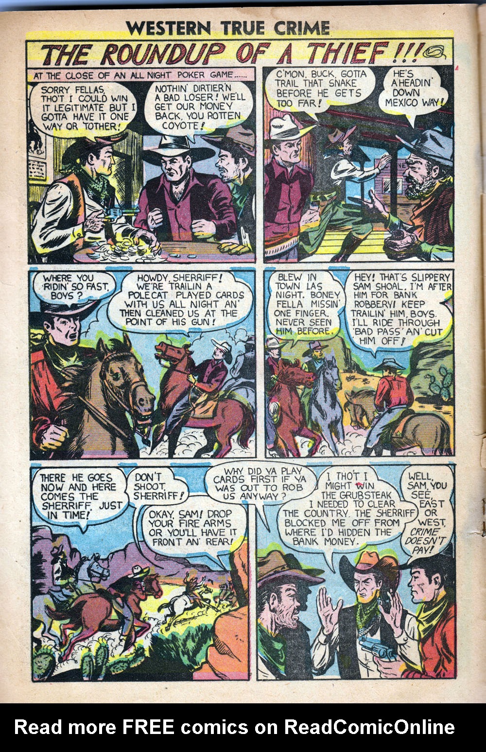 Read online Western True Crime comic -  Issue #2 - 13