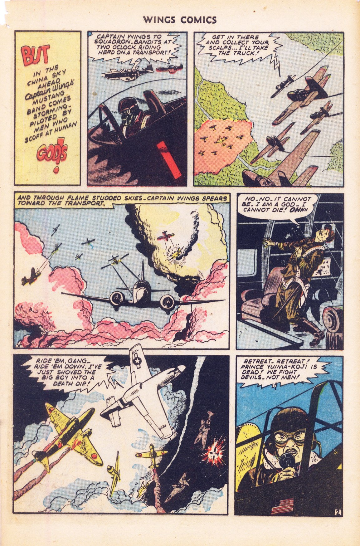 Read online Wings Comics comic -  Issue #58 - 4