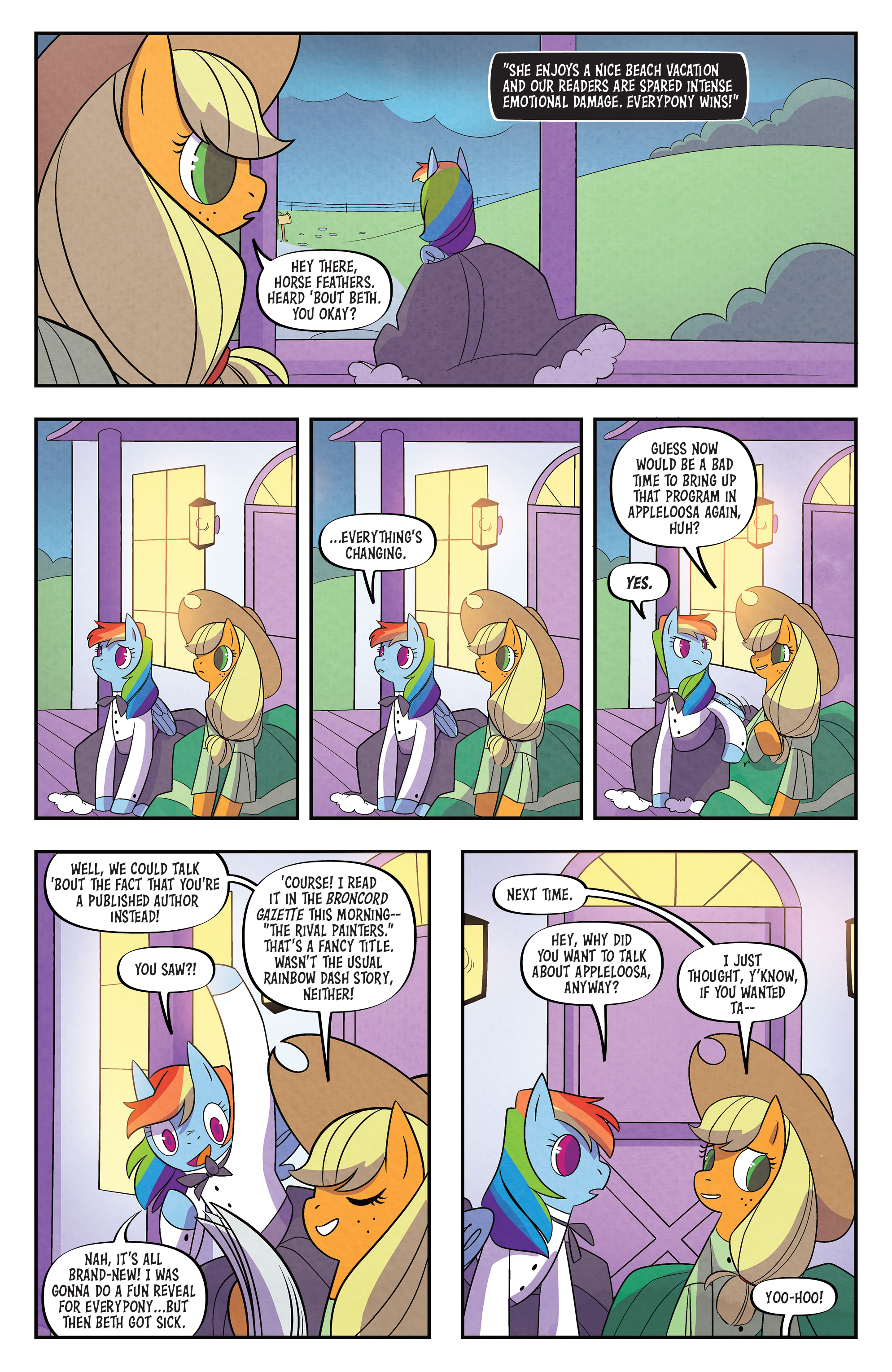 Read online My Little Pony: Classics Reimagined - Little Fillies comic -  Issue #3 - 14