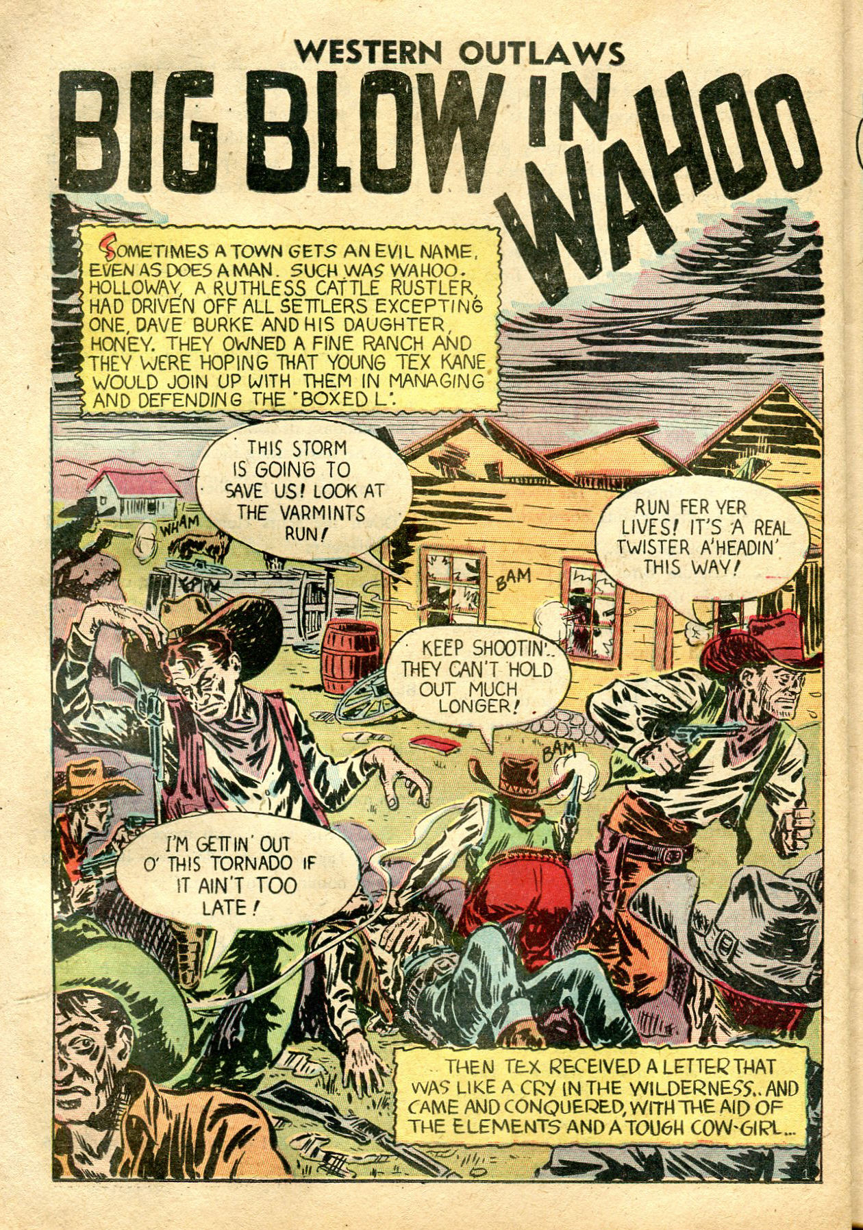 Read online Western Outlaws (1948) comic -  Issue #18 - 25