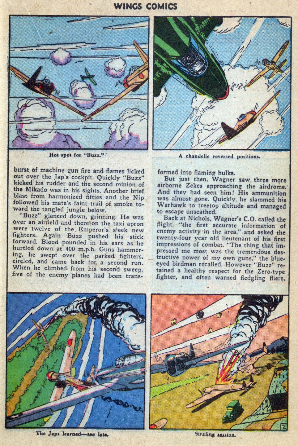 Read online Wings Comics comic -  Issue #78 - 33