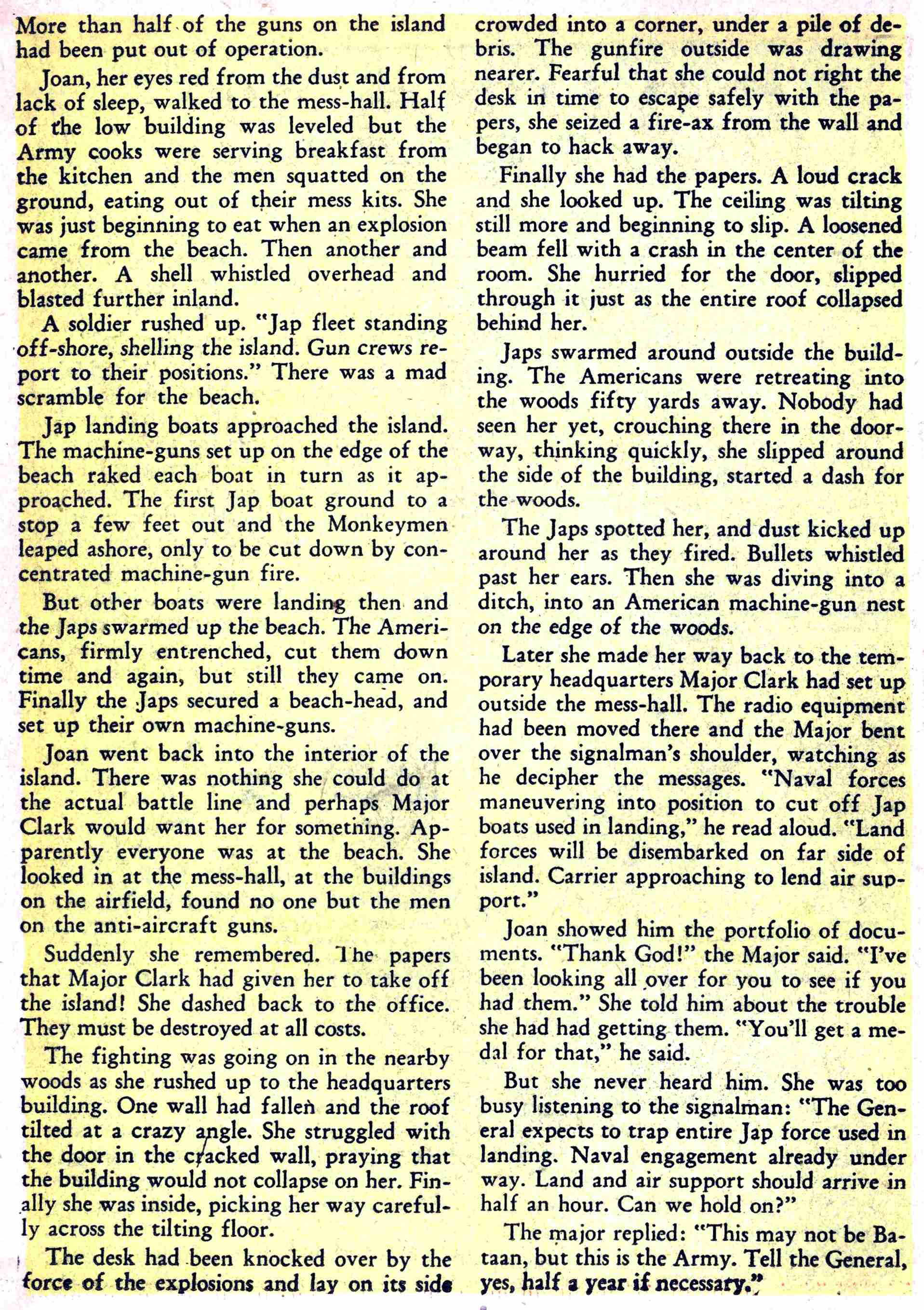 Read online Captain Flight Comics comic -  Issue #5 - 23