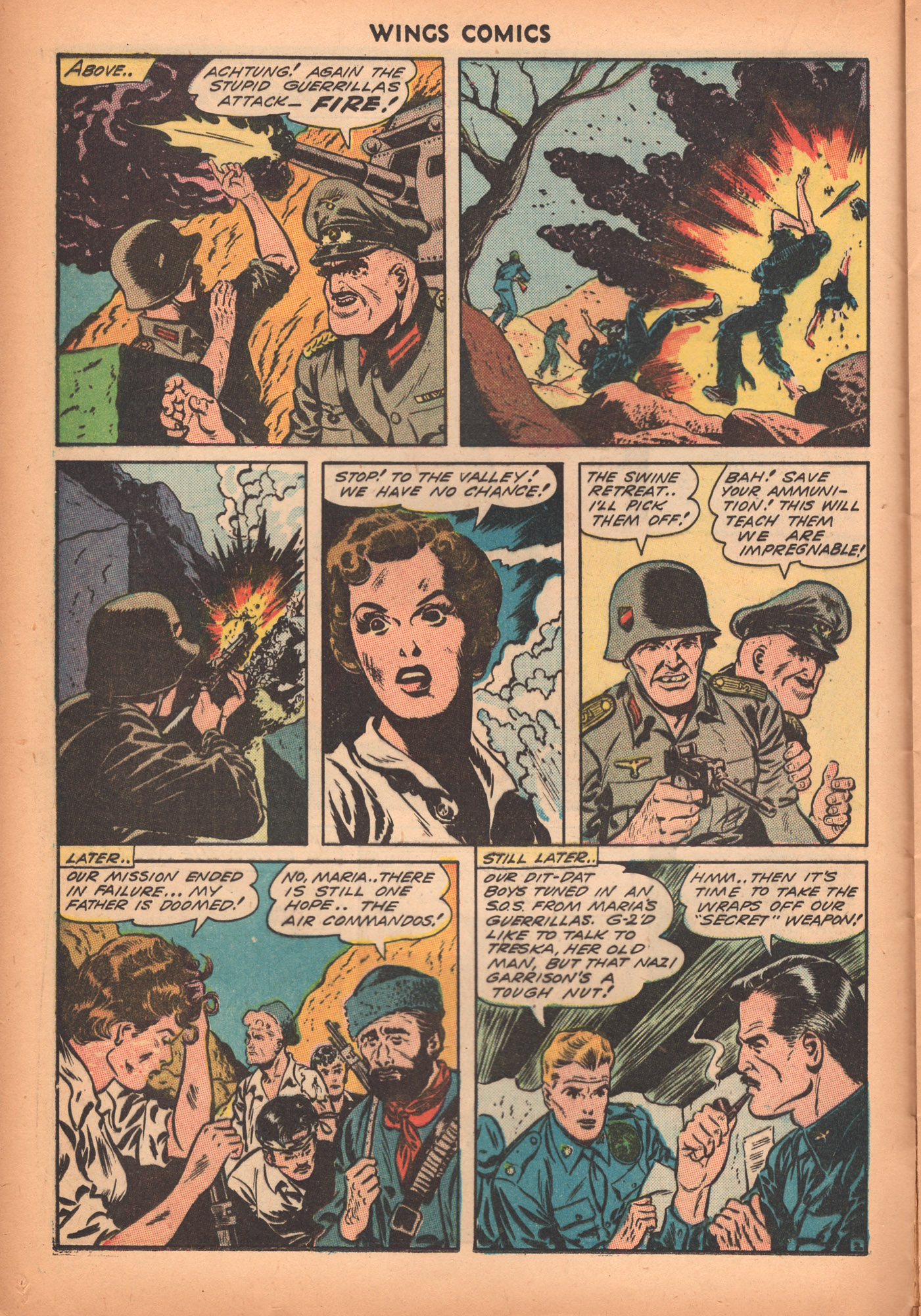 Read online Wings Comics comic -  Issue #48 - 20