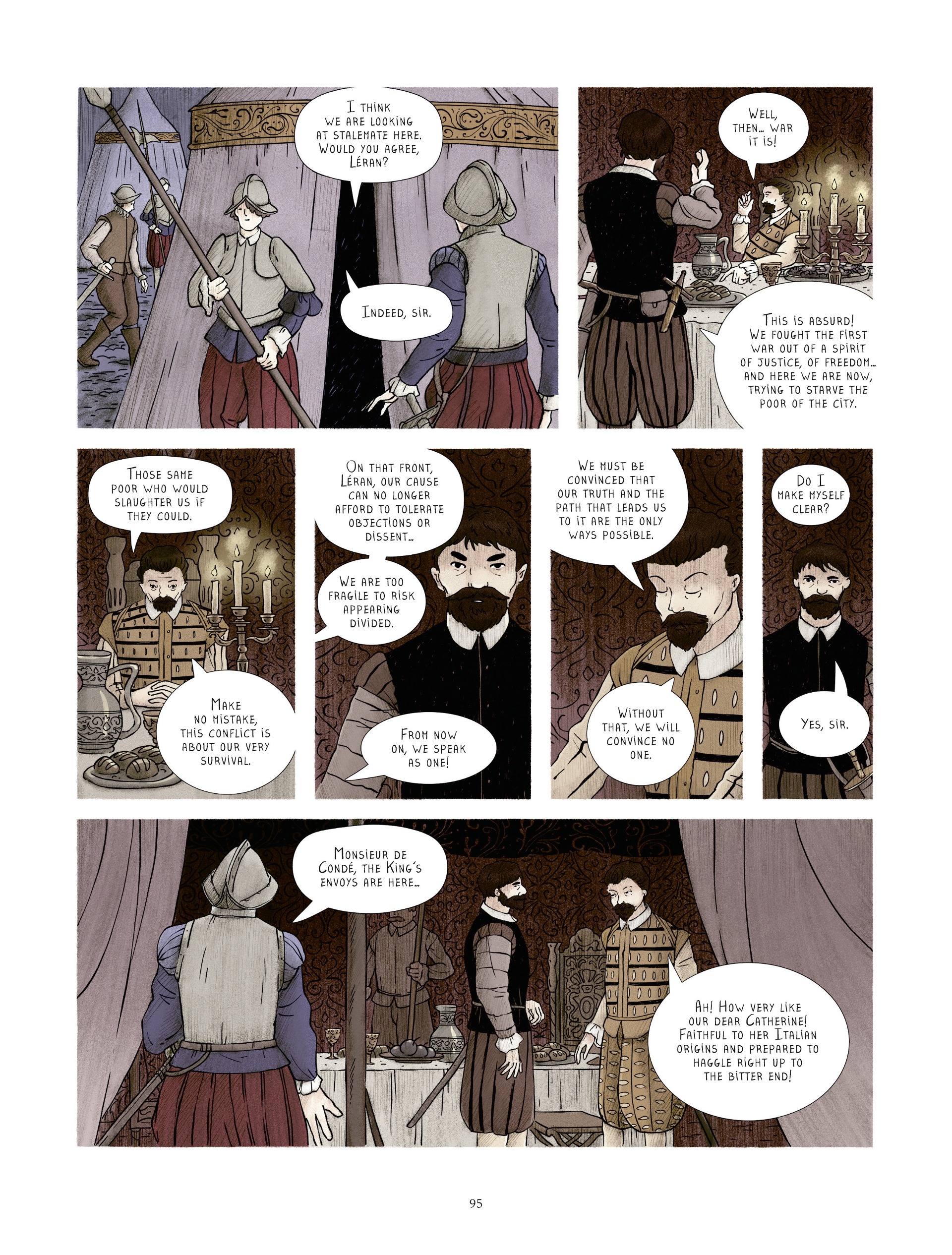Read online Catherine de' Medici, The Flying Squadron: The Good Girl comic -  Issue # TPB - 92