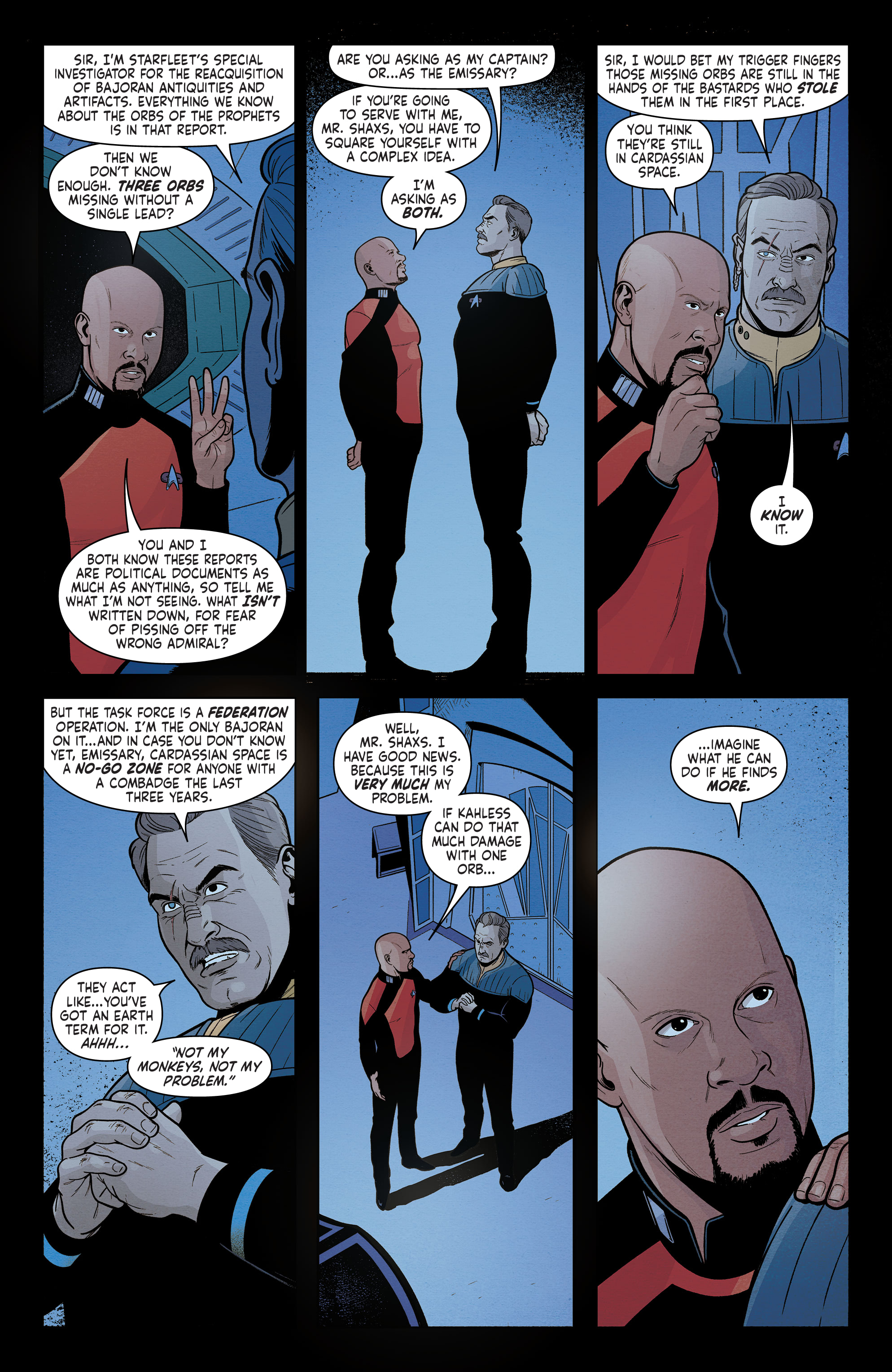 Read online Star Trek (2022) comic -  Issue #7 - 10