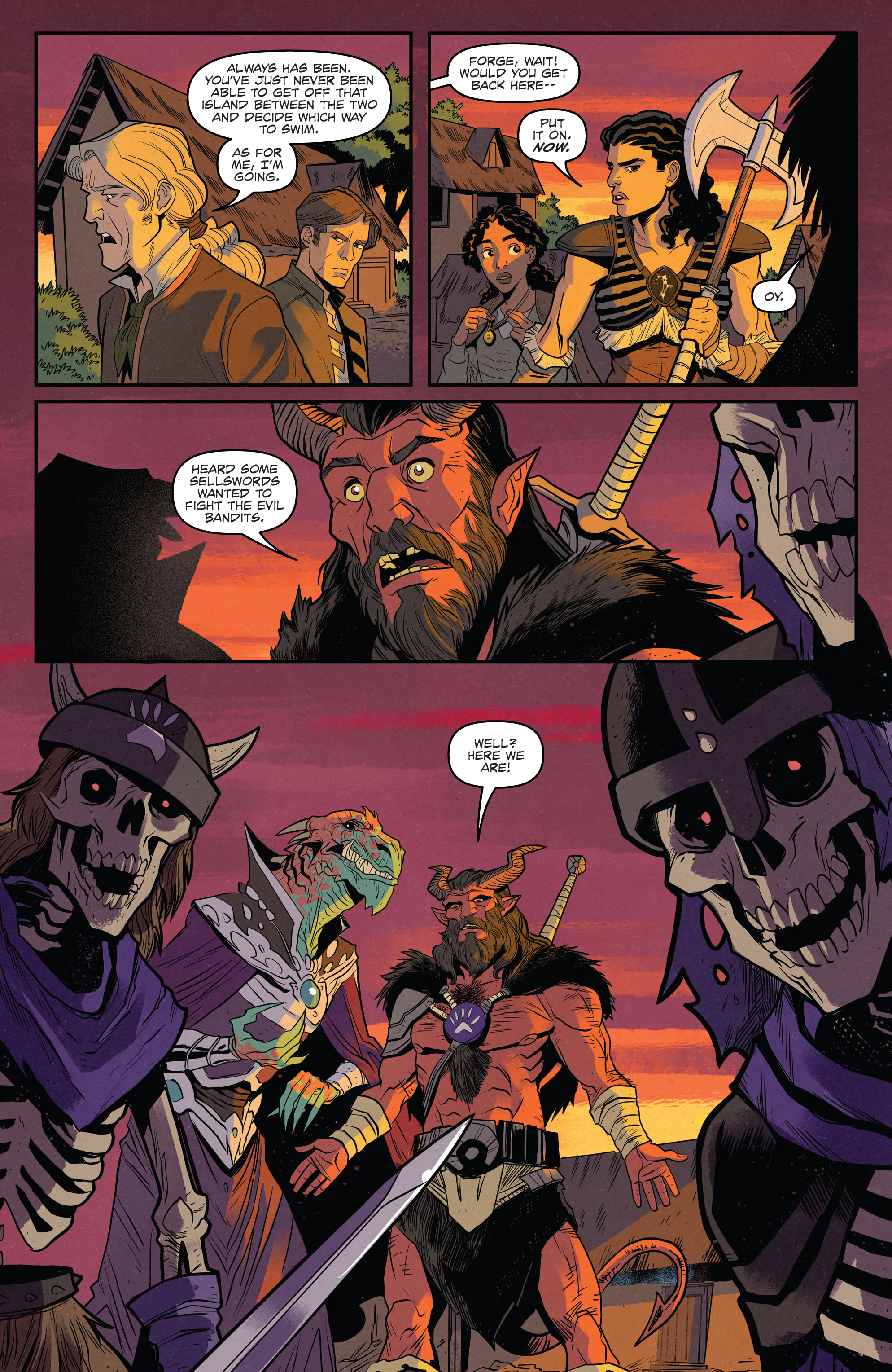 Read online Dungeons & Dragons: Honor Among Thieves - The Feast of the Moon comic -  Issue # TPB - 37