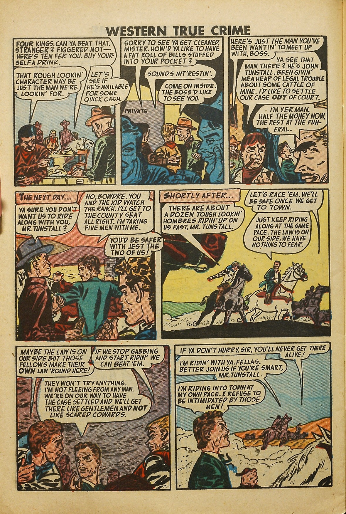 Read online Western True Crime comic -  Issue #6 - 30