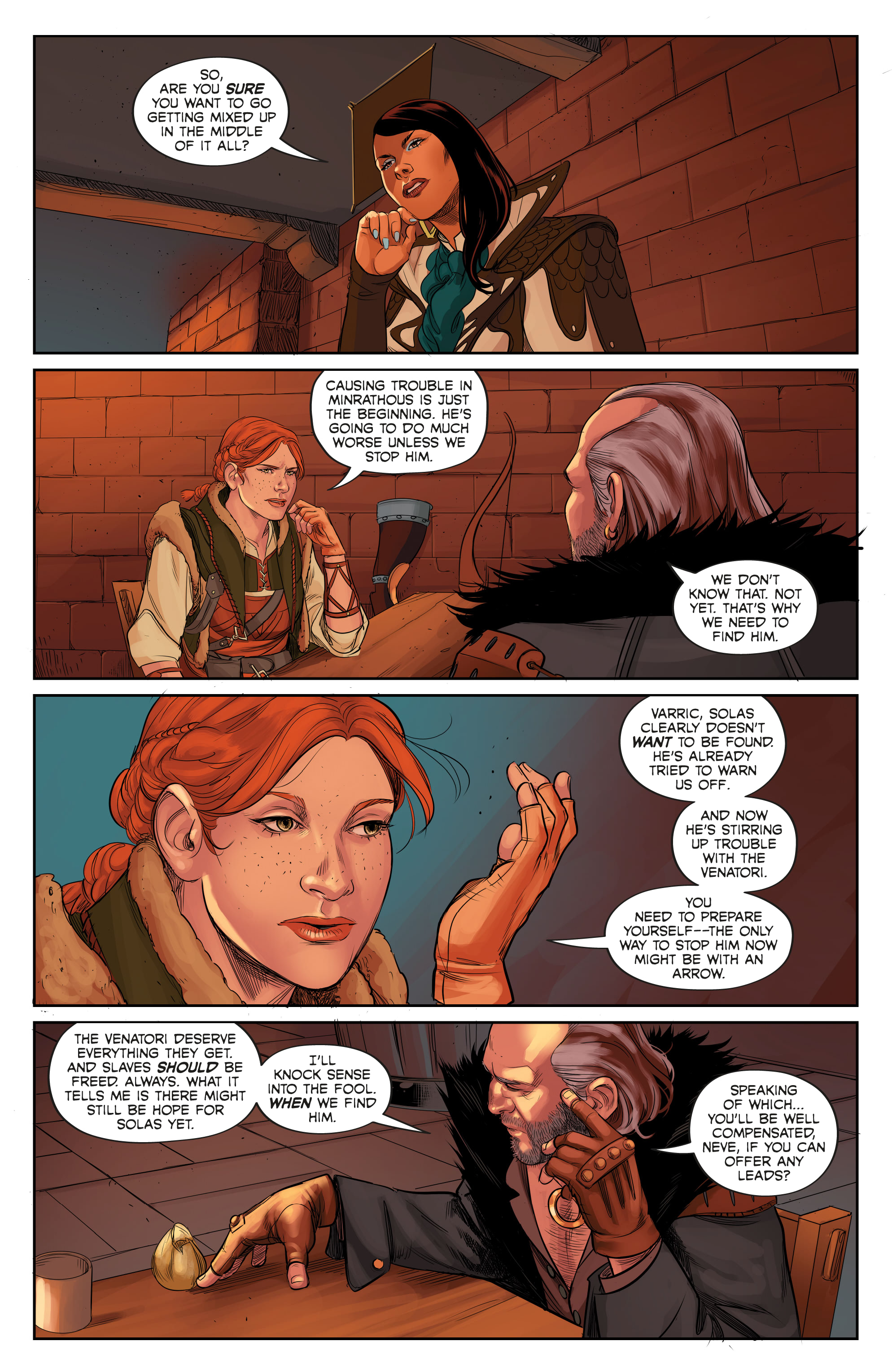 Read online Dragon Age: The Missing comic -  Issue #4 - 8