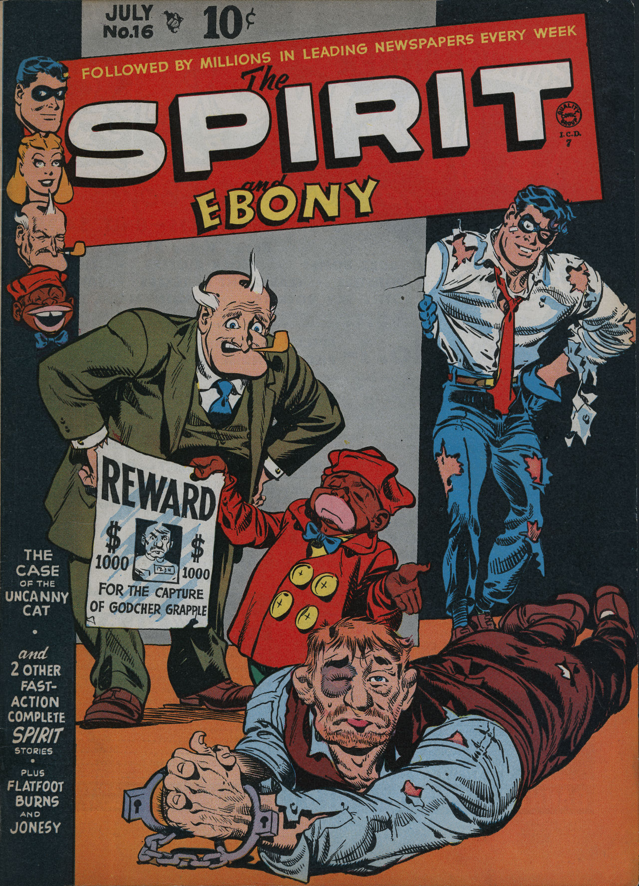 Read online The Spirit (1944) comic -  Issue #16 - 1