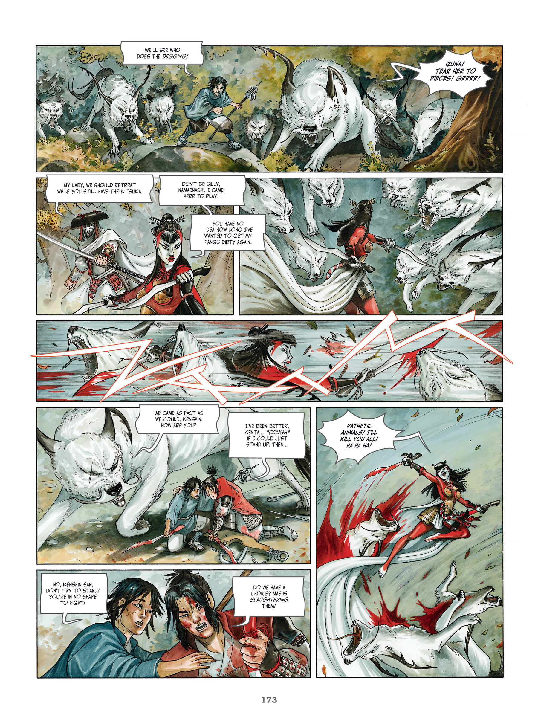 Read online Legends of the Pierced Veil: Izuna comic -  Issue # TPB (Part 2) - 73