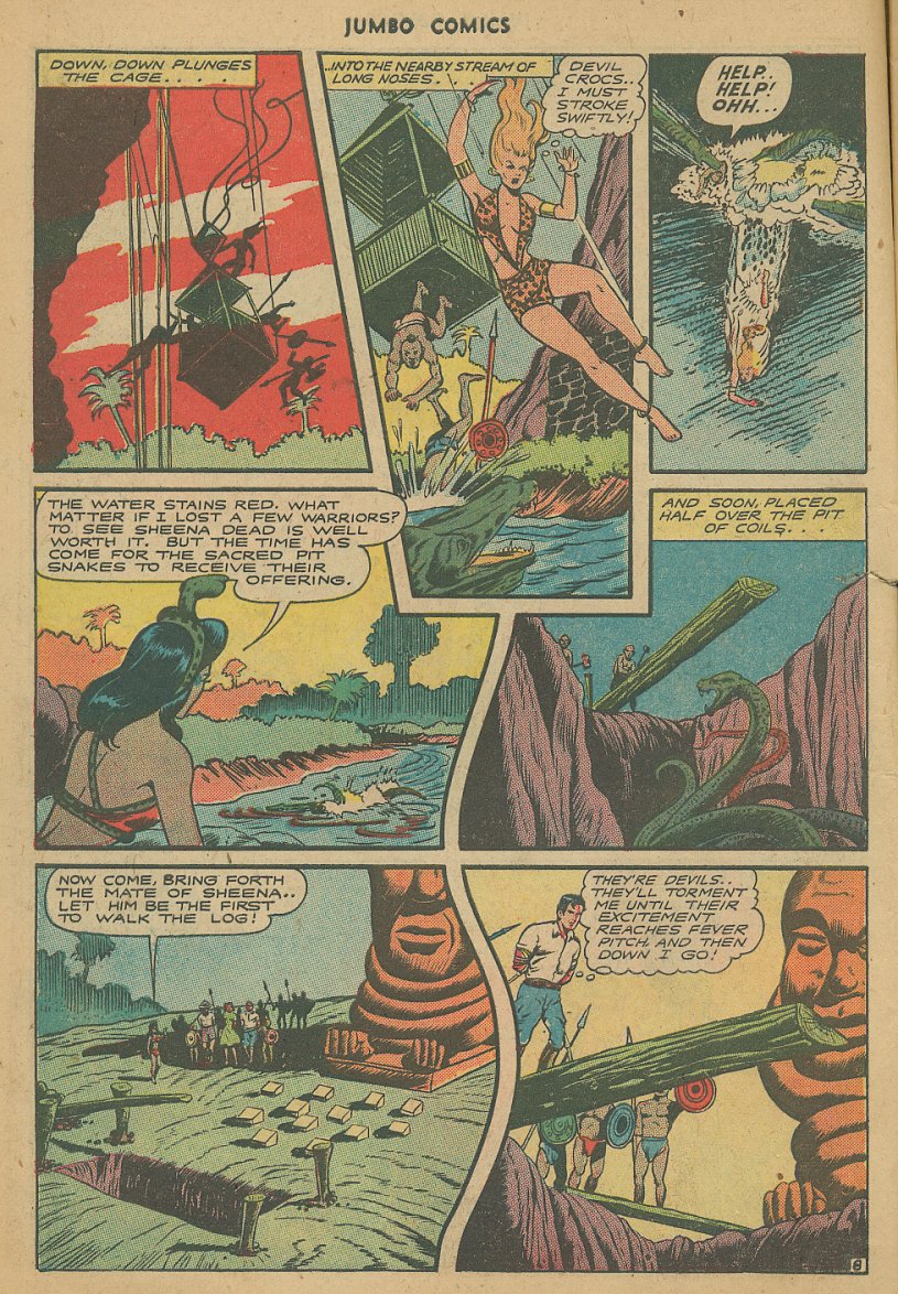 Read online Jumbo Comics comic -  Issue #82 - 10