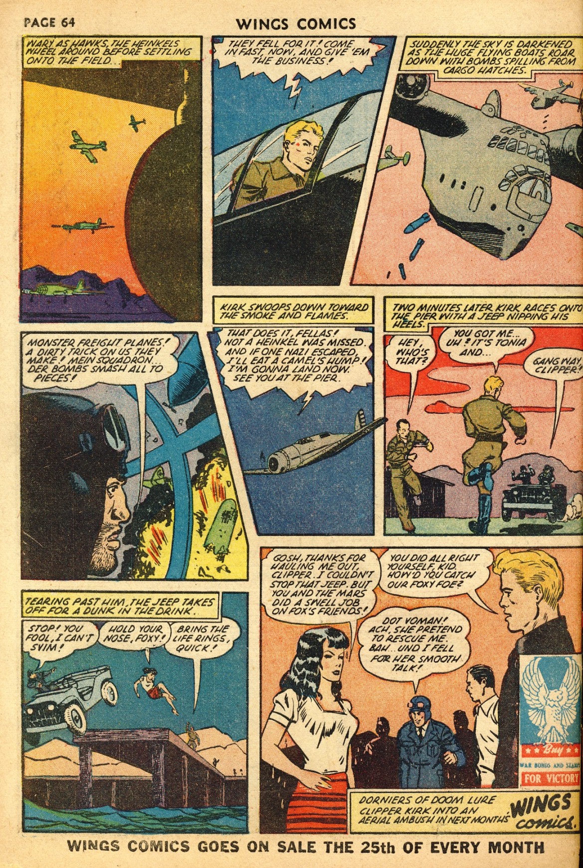 Read online Wings Comics comic -  Issue #29 - 66