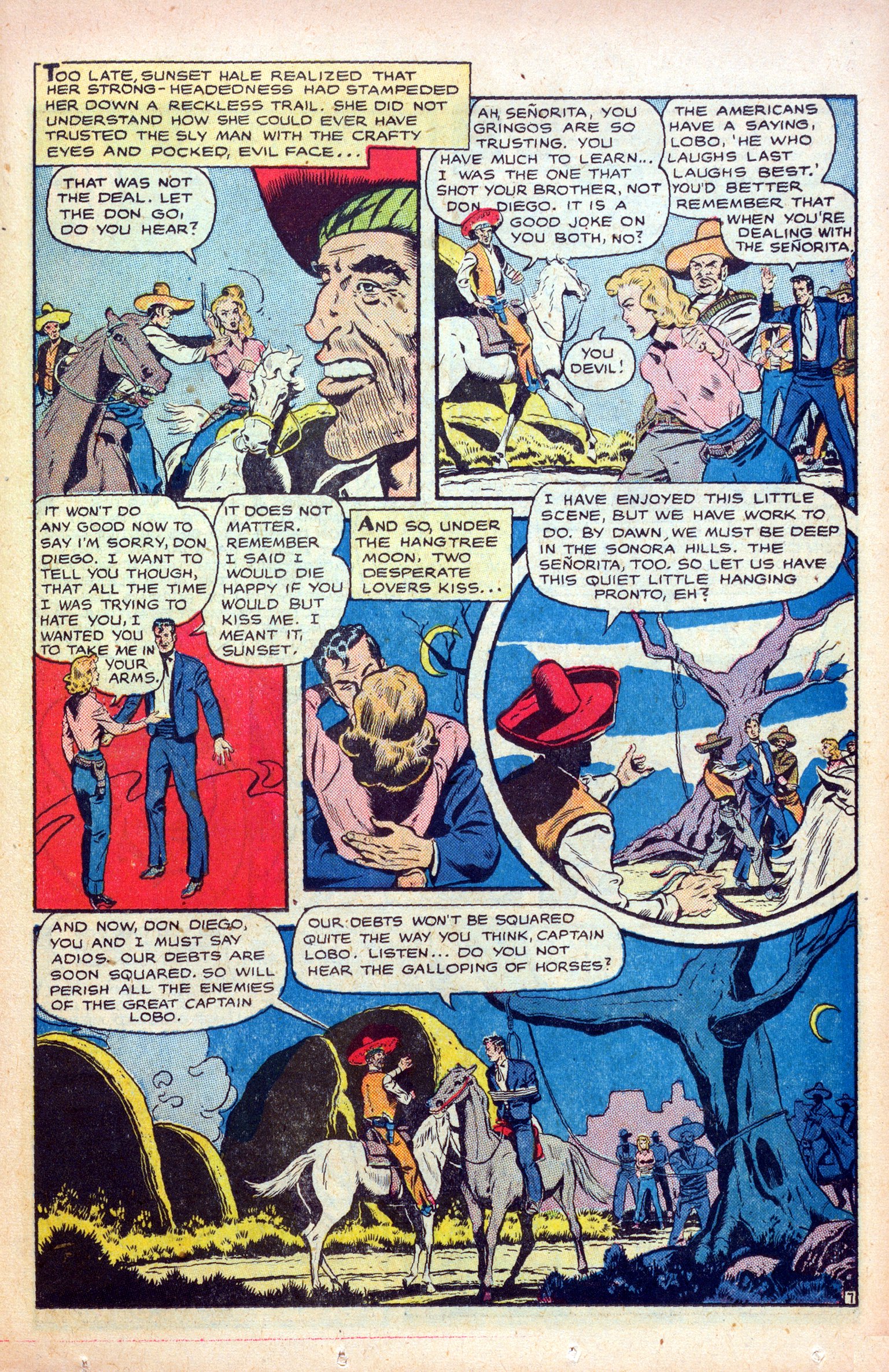 Read online Cowgirl Romances (1950) comic -  Issue #1 - 31