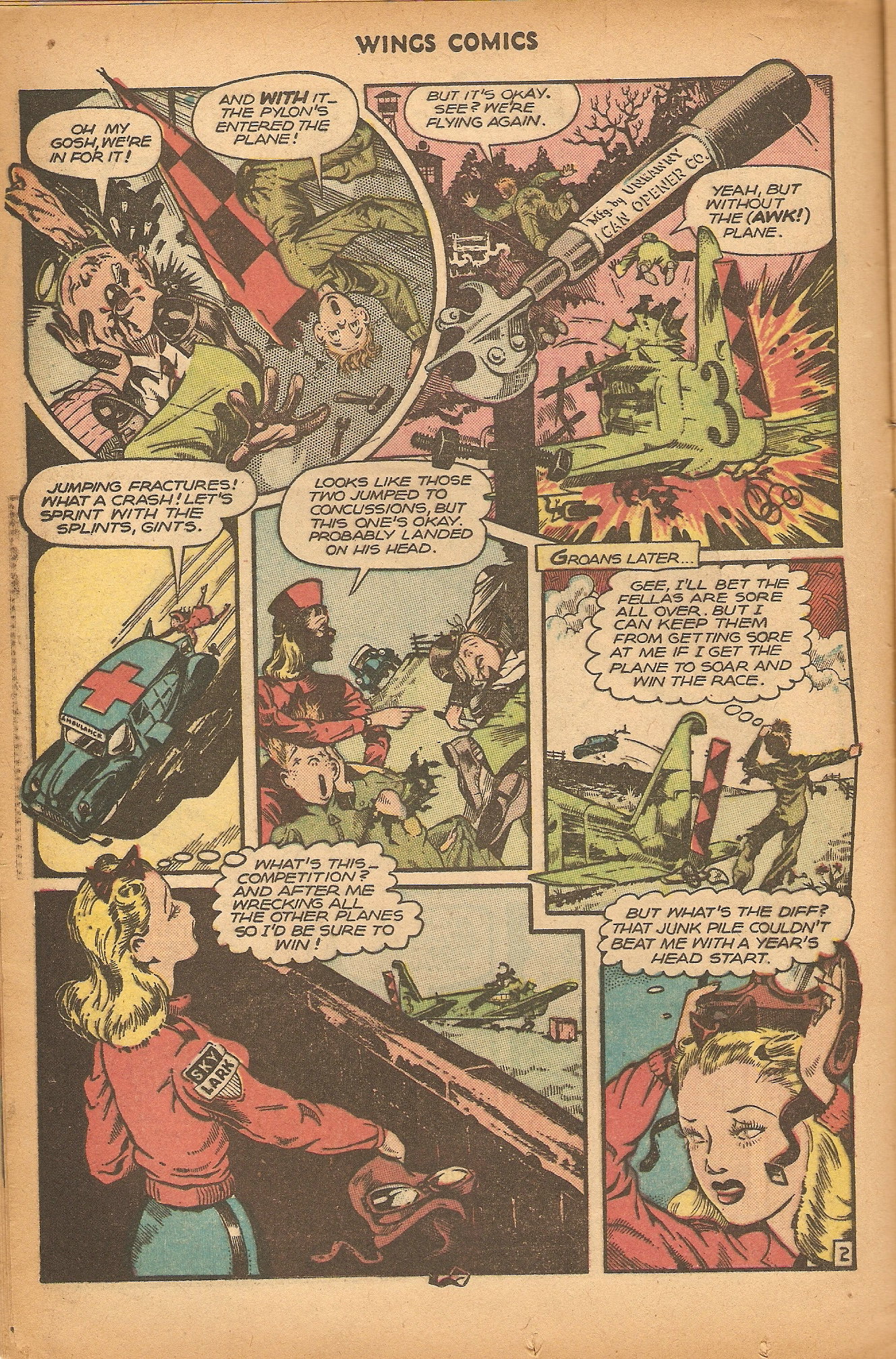Read online Wings Comics comic -  Issue #81 - 20