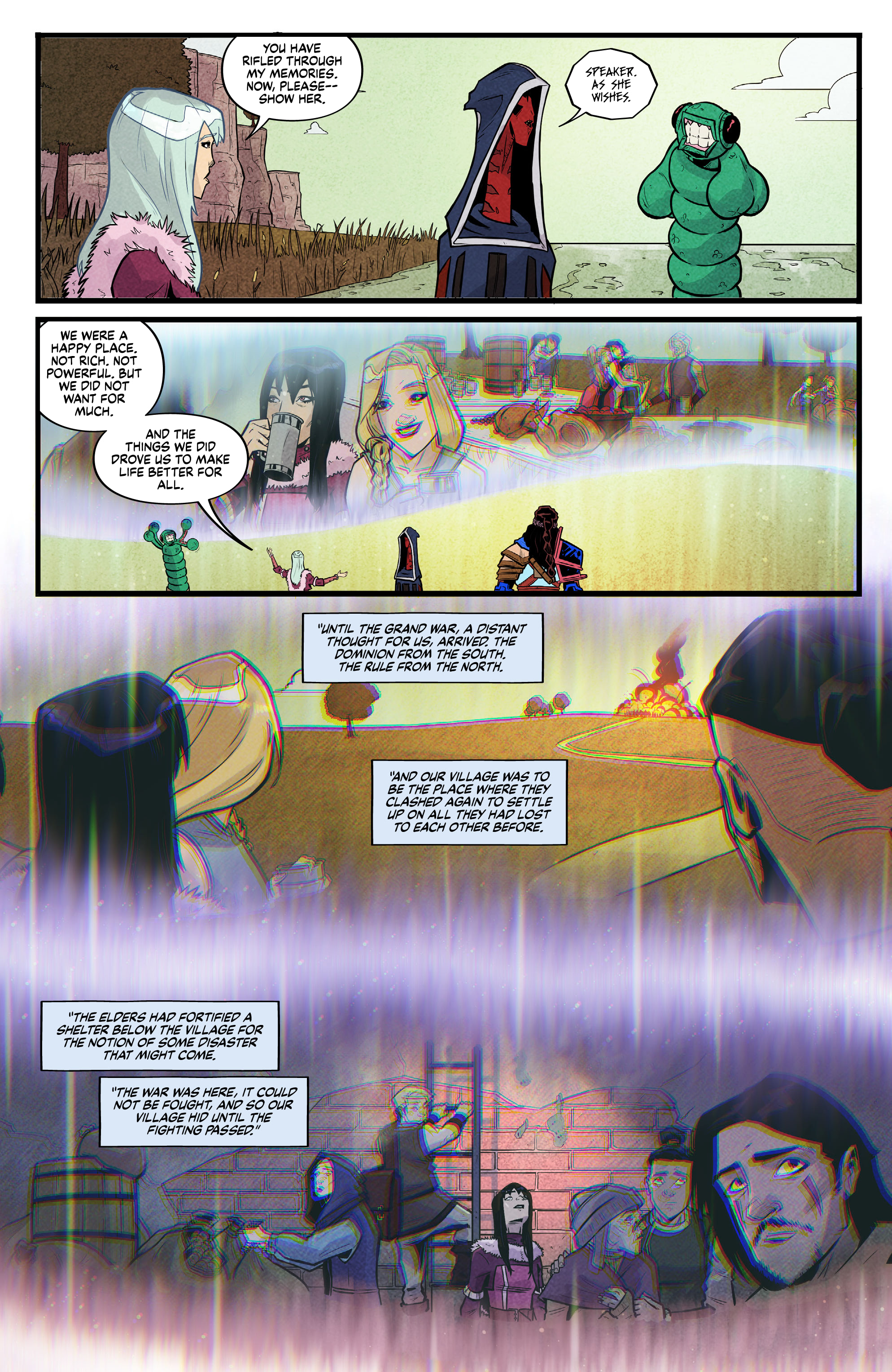 Read online Godfell comic -  Issue #4 - 18