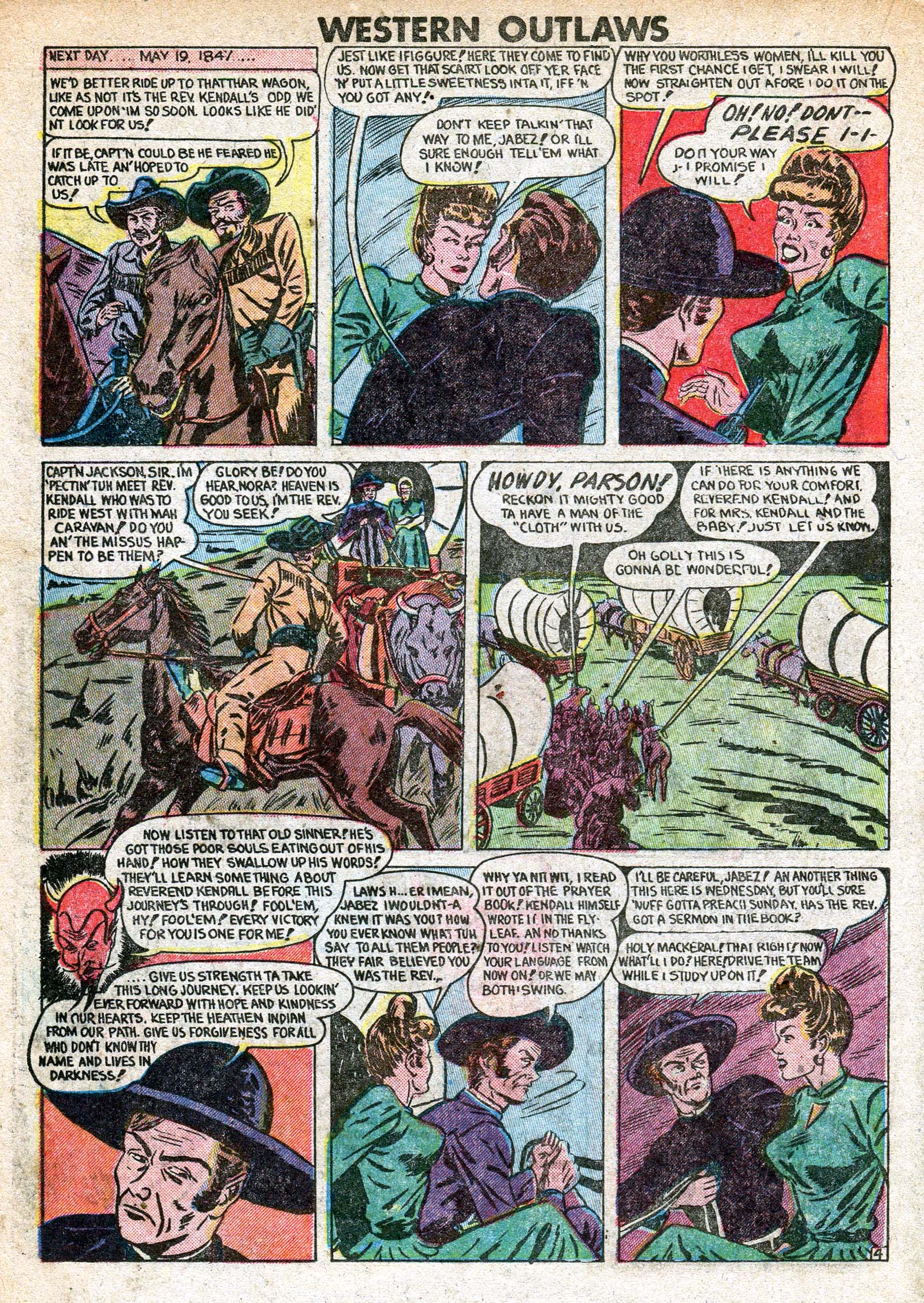 Read online Western Outlaws (1948) comic -  Issue #19 - 15