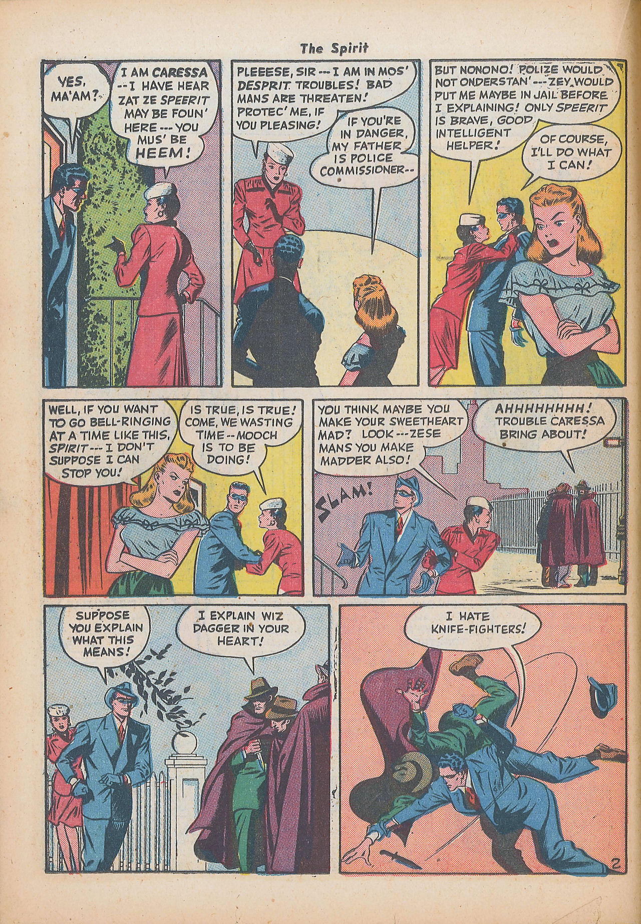 Read online The Spirit (1944) comic -  Issue #9 - 20