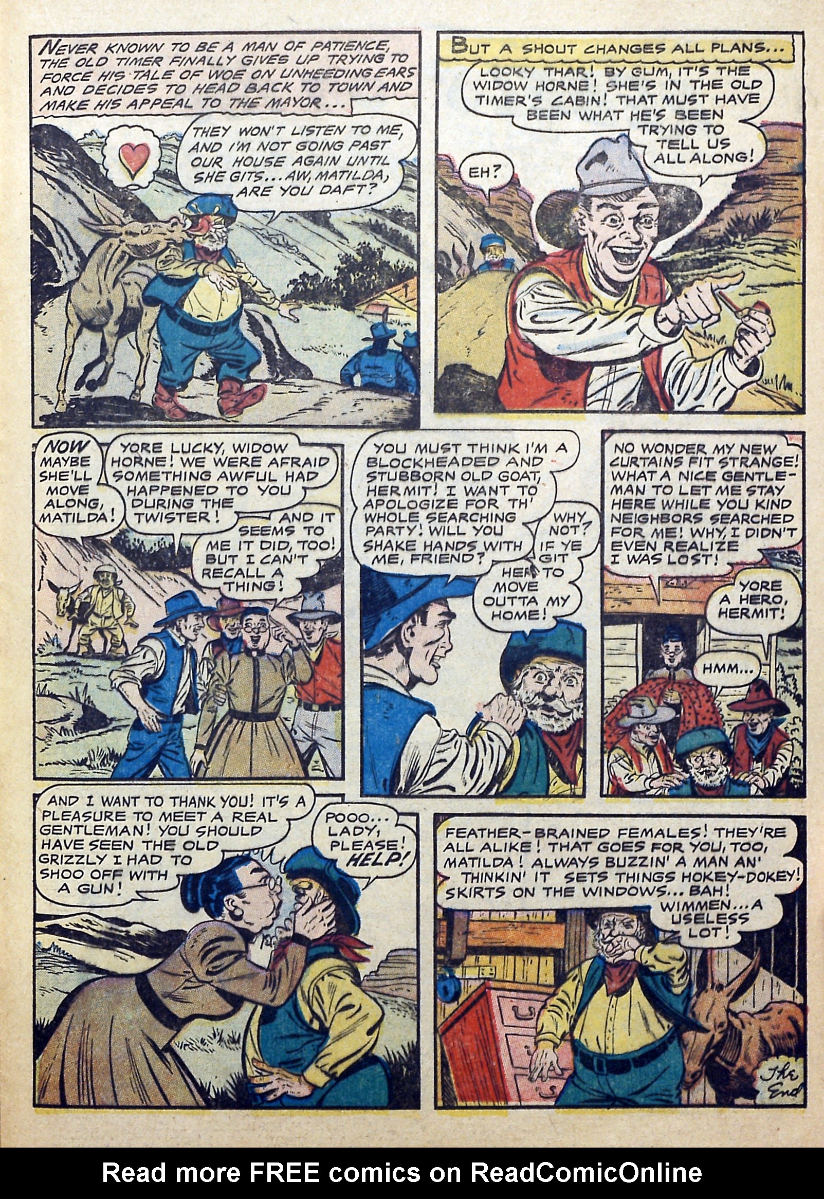 Read online Gunsmoke Trail comic -  Issue #1 - 23