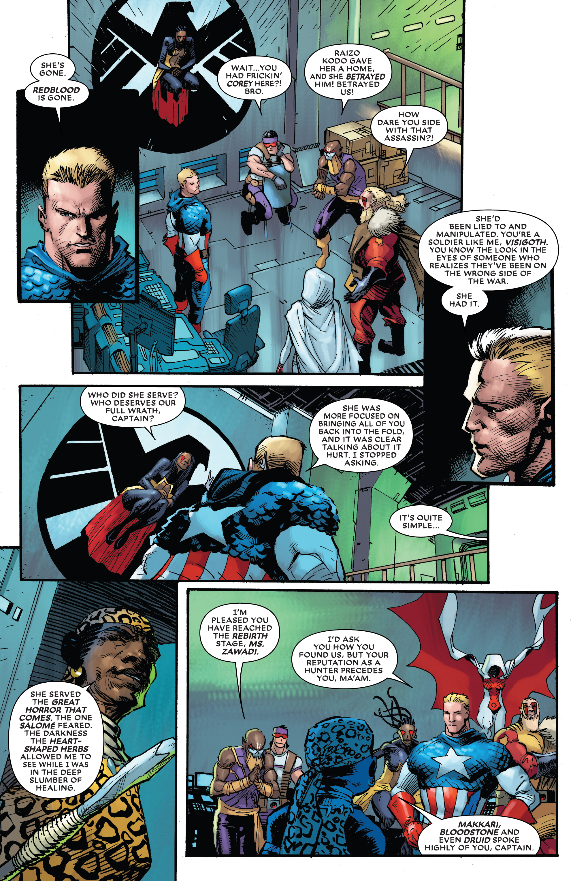 Read online Captain America: Unforgiven comic -  Issue #1 - 10