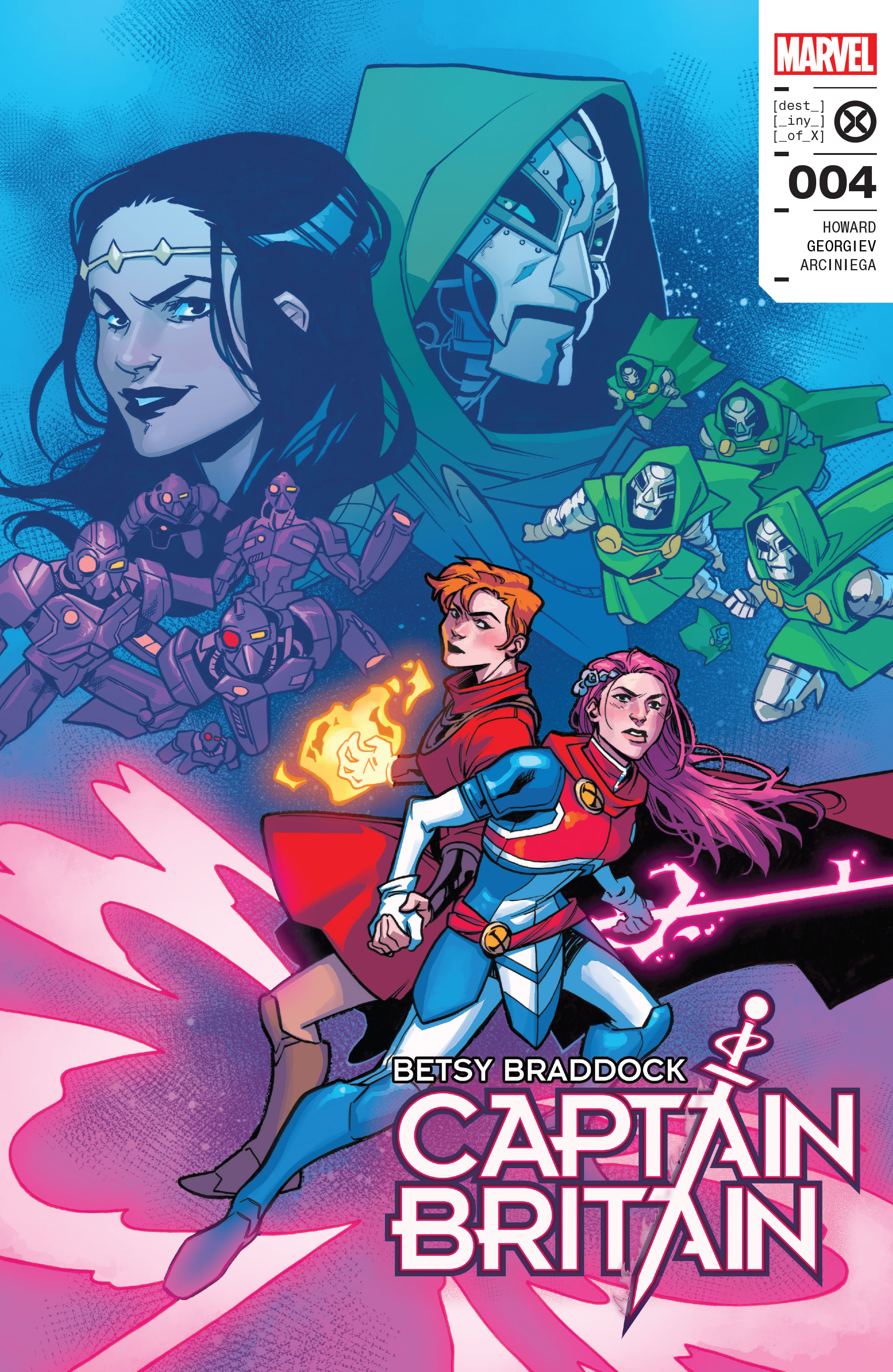 Read online Betsy Braddock: Captain Britain comic -  Issue #4 - 1