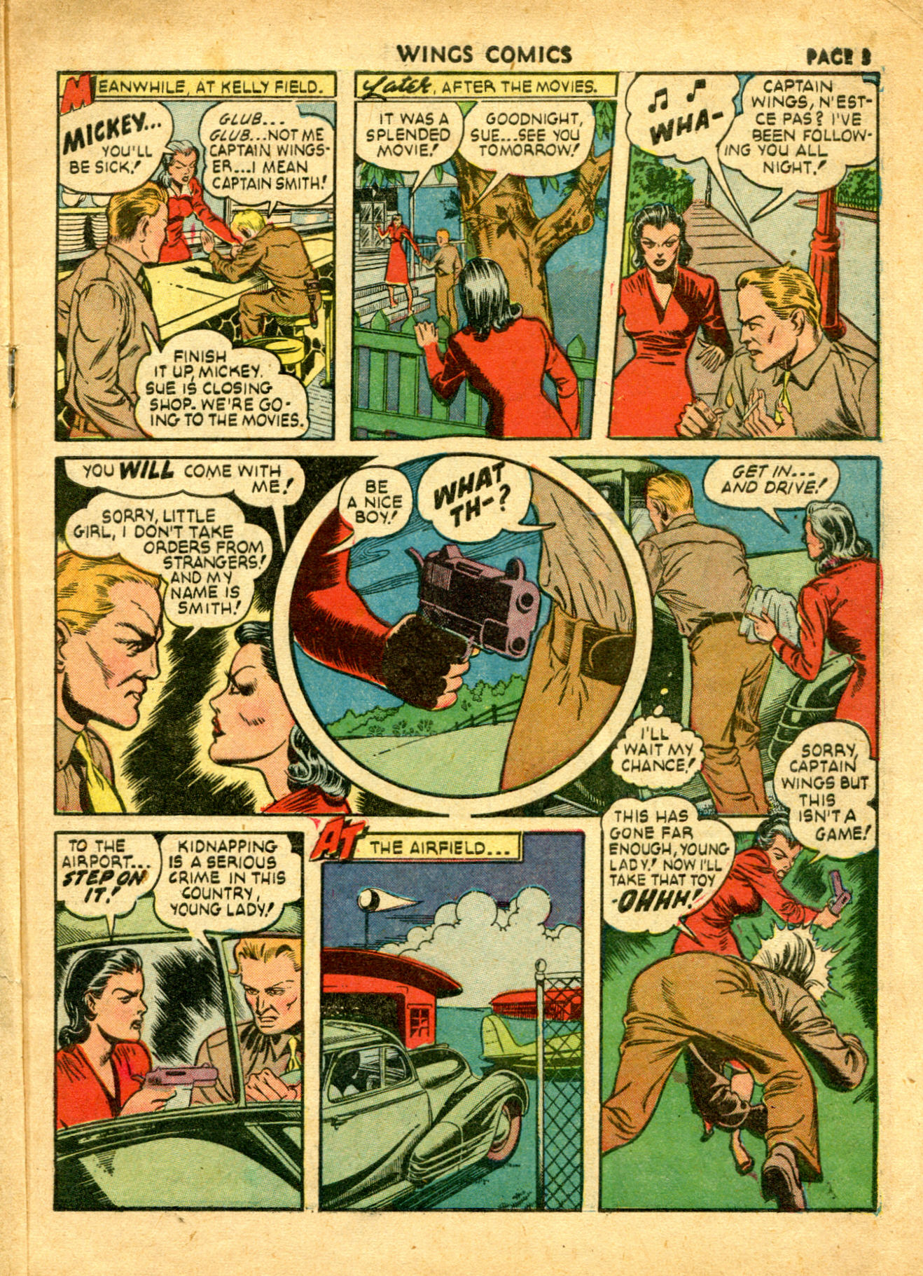 Read online Wings Comics comic -  Issue #19 - 6