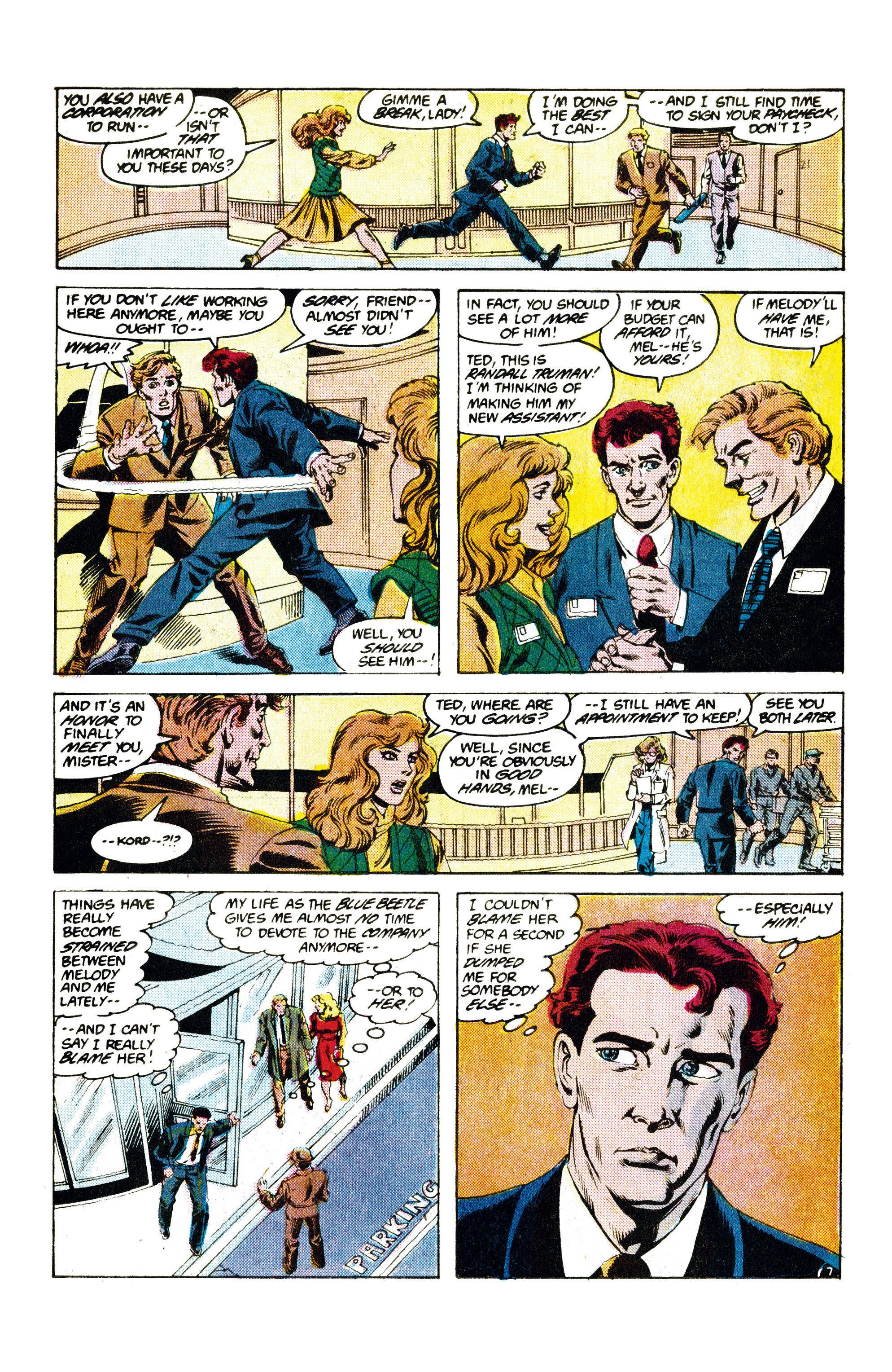 Read online Blue Beetle (1986) comic -  Issue #17 - 7