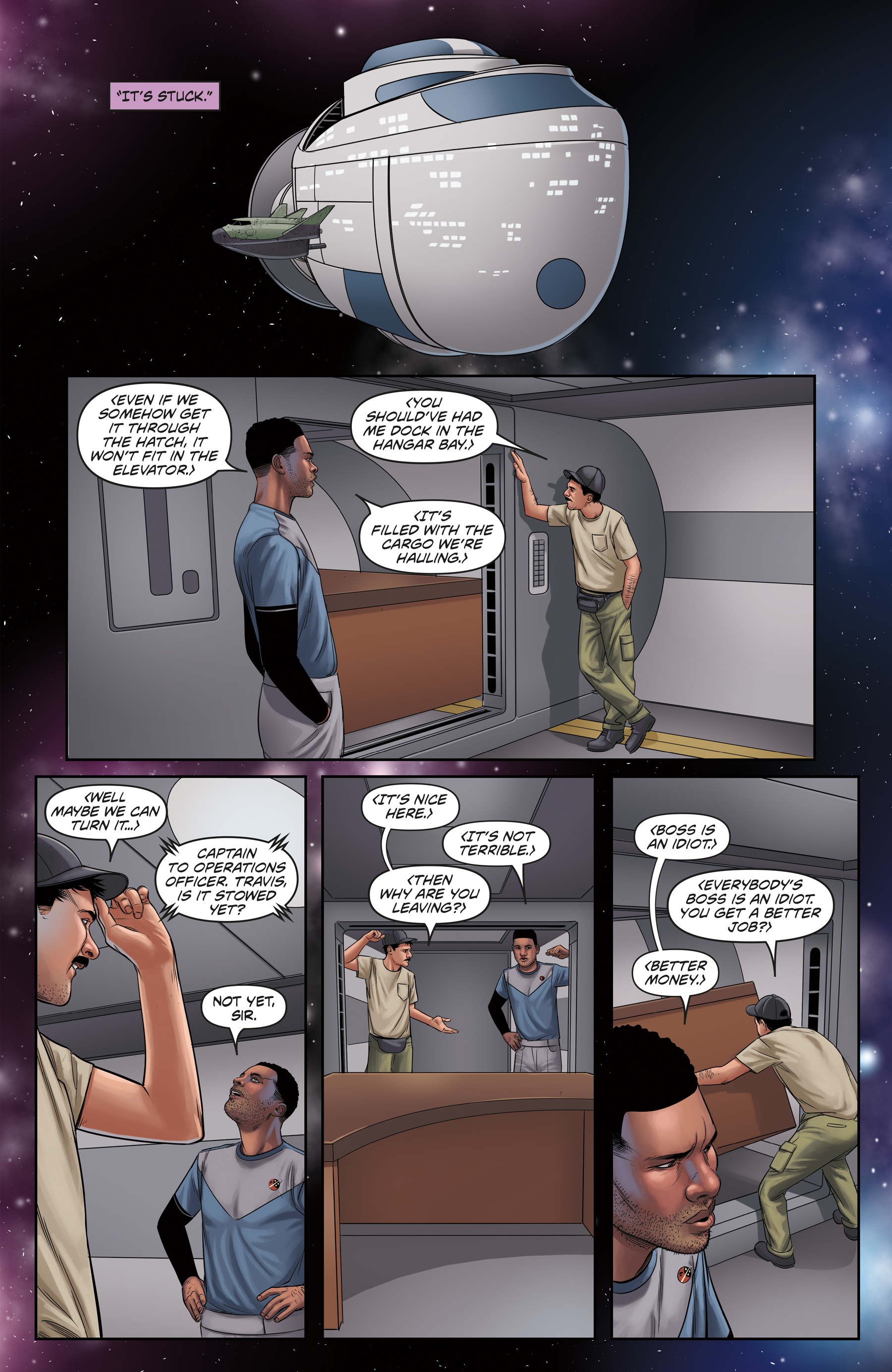 Read online Space Job comic -  Issue #4 - 15