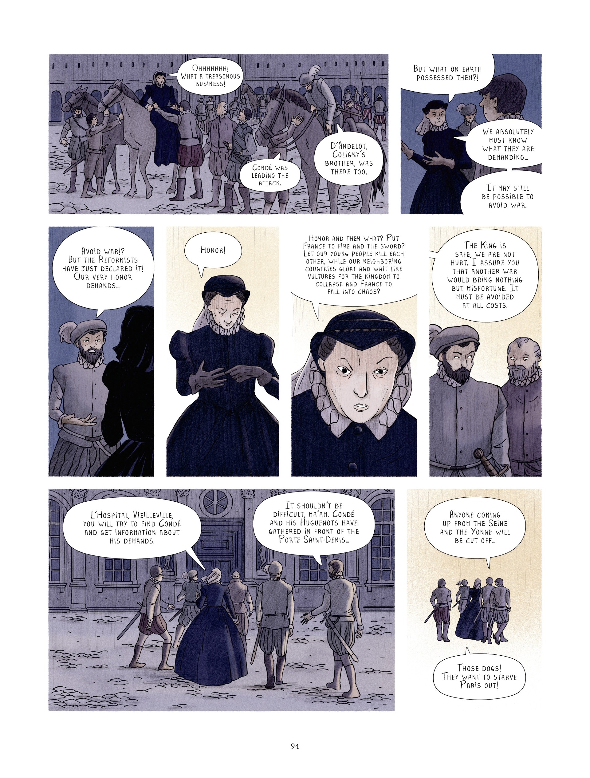Read online Catherine de' Medici, The Flying Squadron: The Good Girl comic -  Issue # TPB - 91