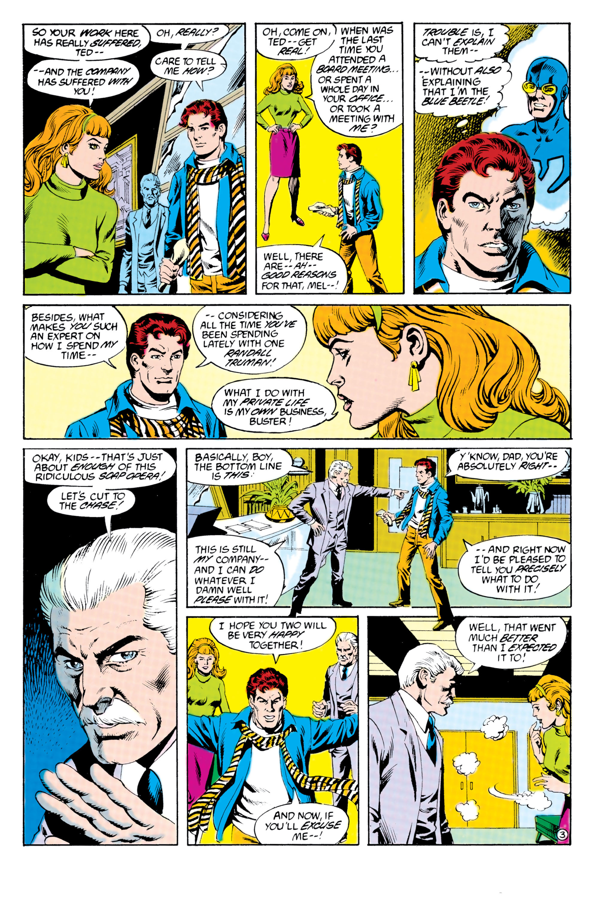 Read online Blue Beetle (1986) comic -  Issue #24 - 4