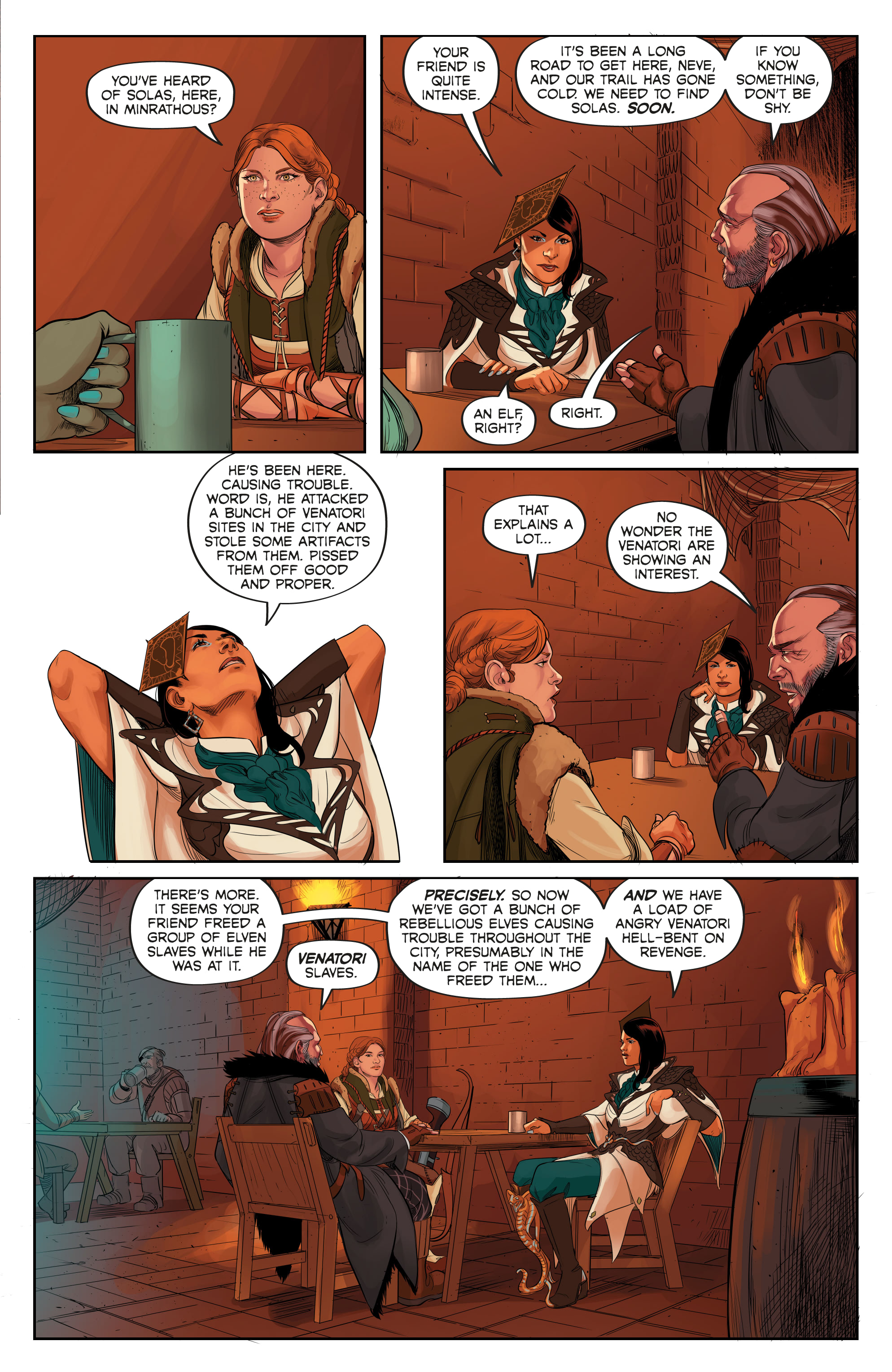 Read online Dragon Age: The Missing comic -  Issue #4 - 7