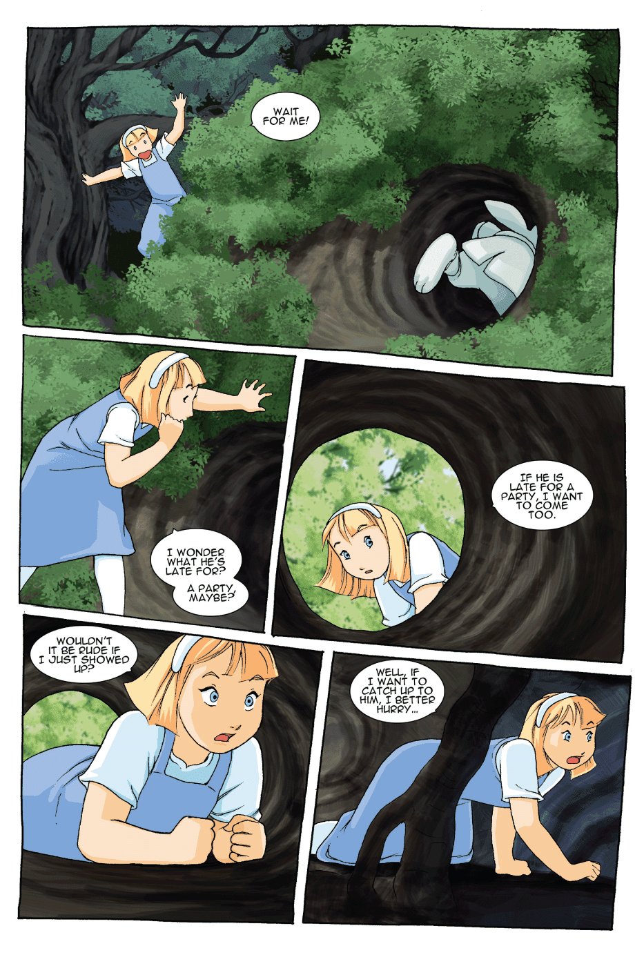 Read online New Alice in Wonderland comic -  Issue #1 - 7