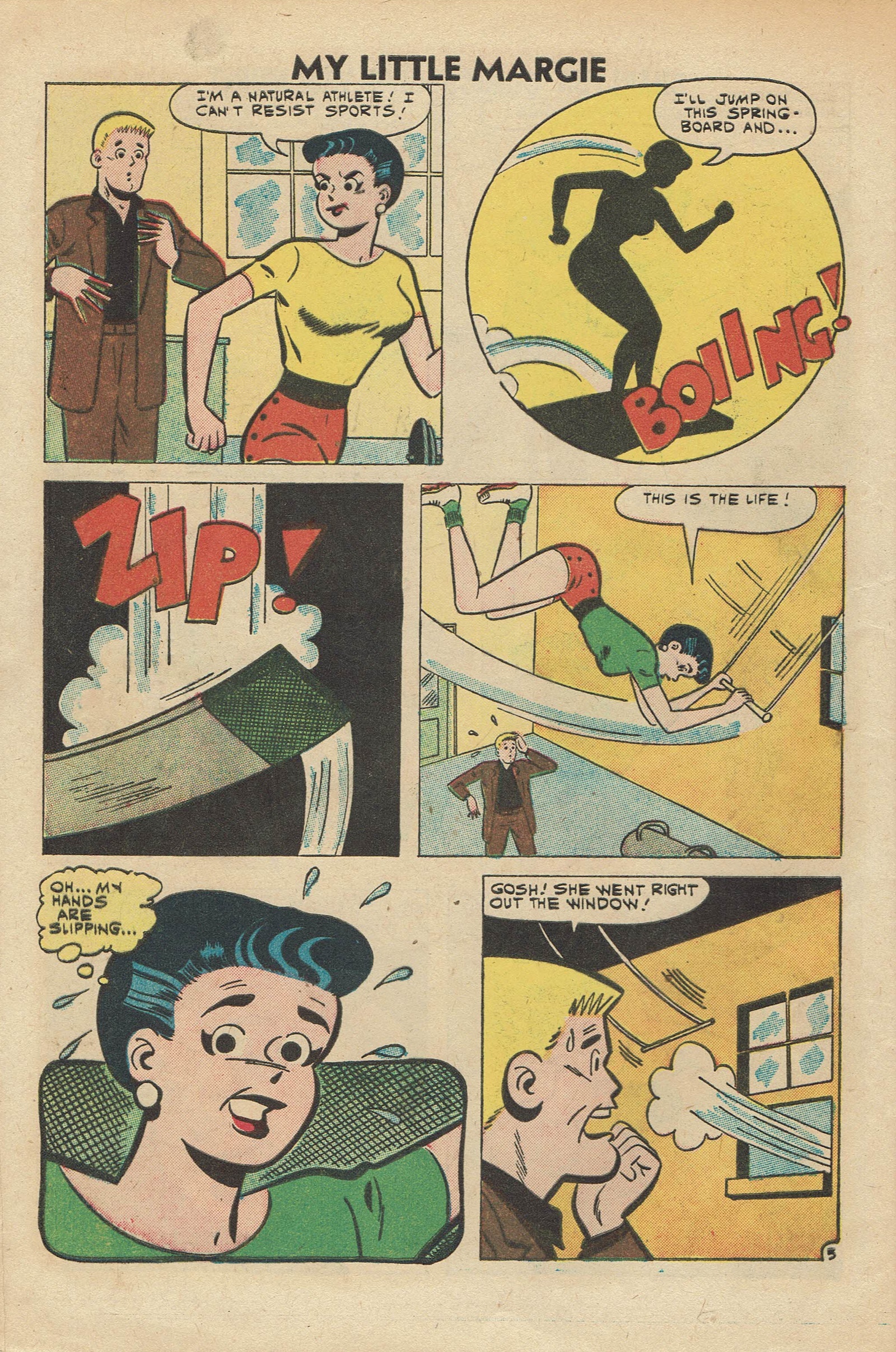 Read online My Little Margie (1954) comic -  Issue #33 - 28