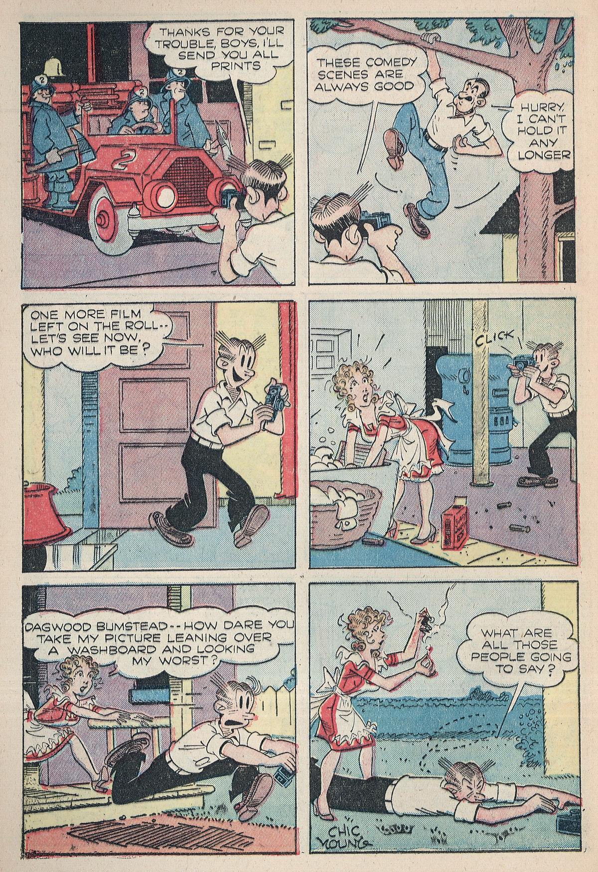 Read online Blondie Comics (1947) comic -  Issue #10 - 31