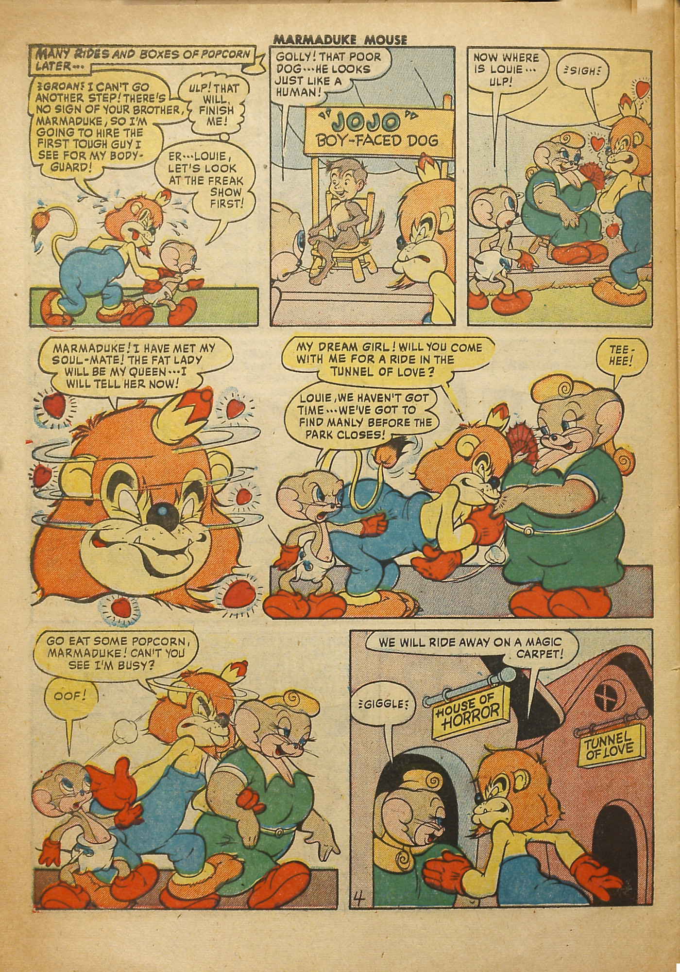 Read online Marmaduke Mouse comic -  Issue #30 - 30