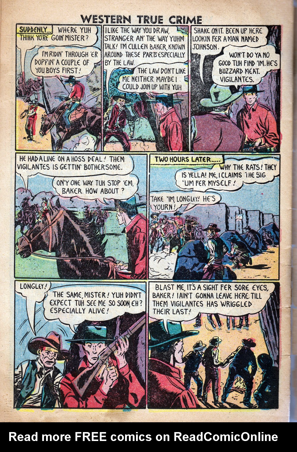 Read online Western True Crime comic -  Issue #2 - 31