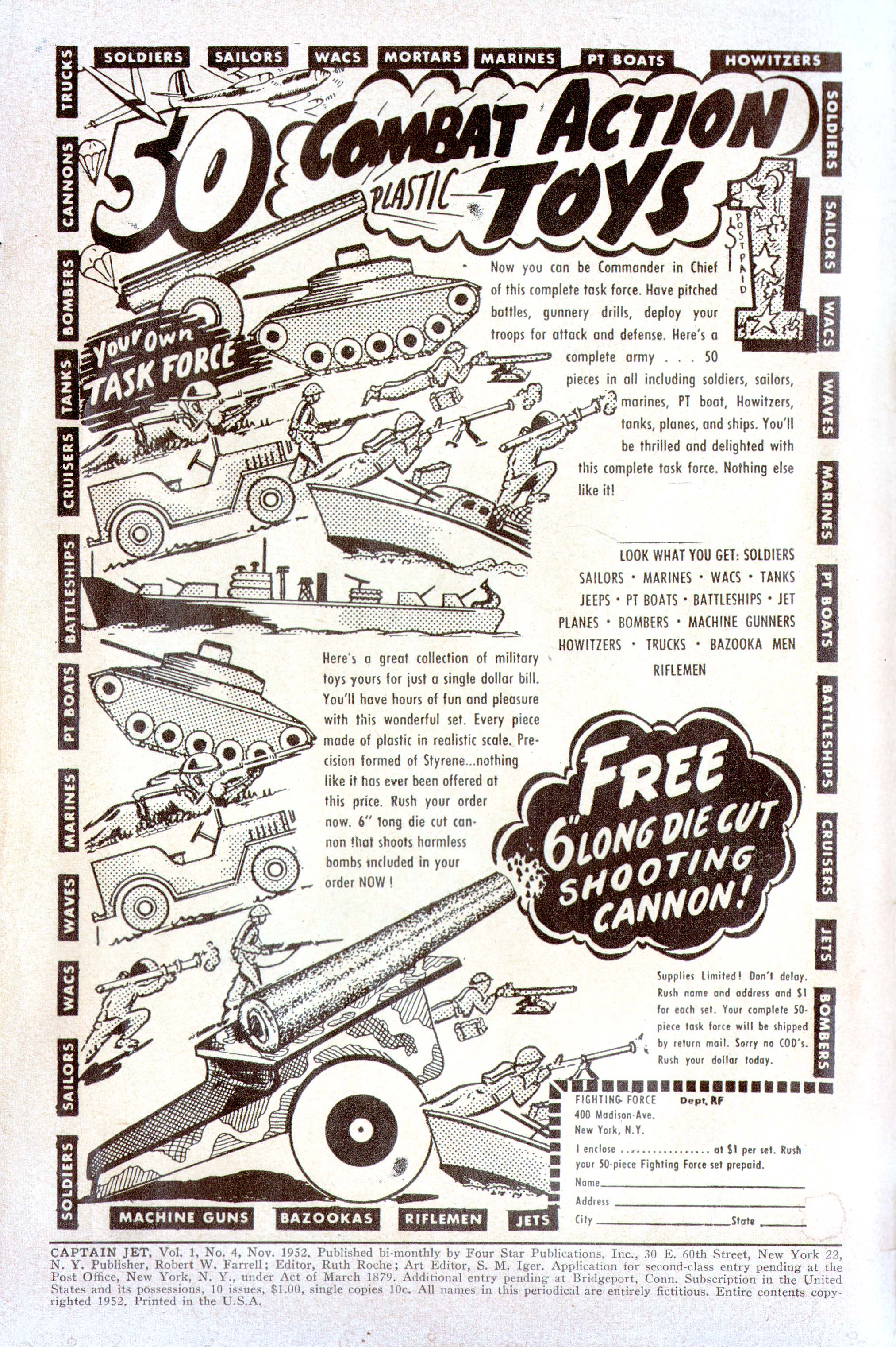 Read online Captain Jet comic -  Issue #4 - 2
