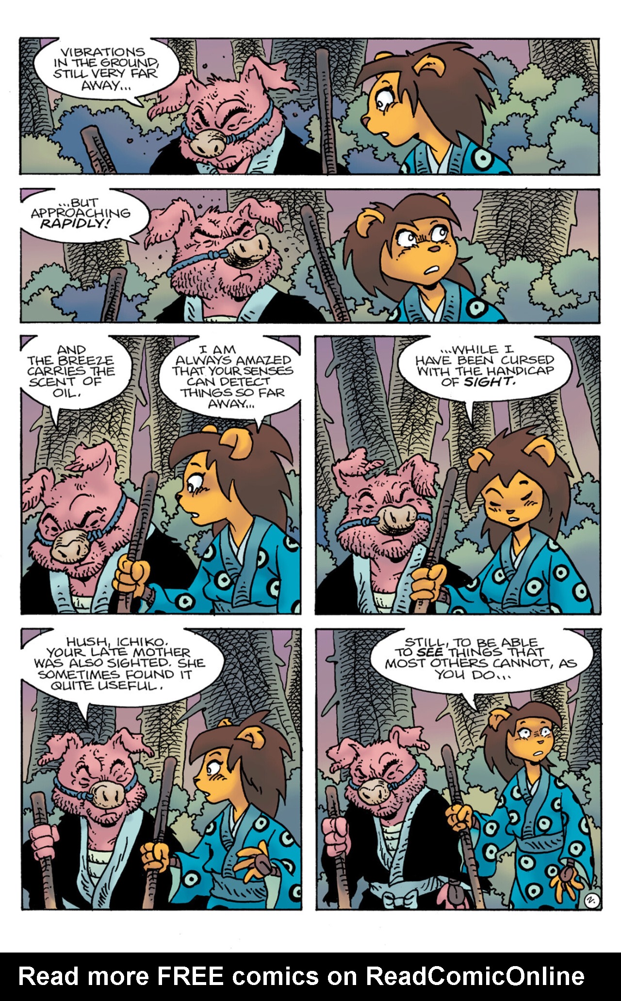 Read online Teenage Mutant Ninja Turtles/Usagi Yojimbo: WhereWhen comic -  Issue #4 - 4