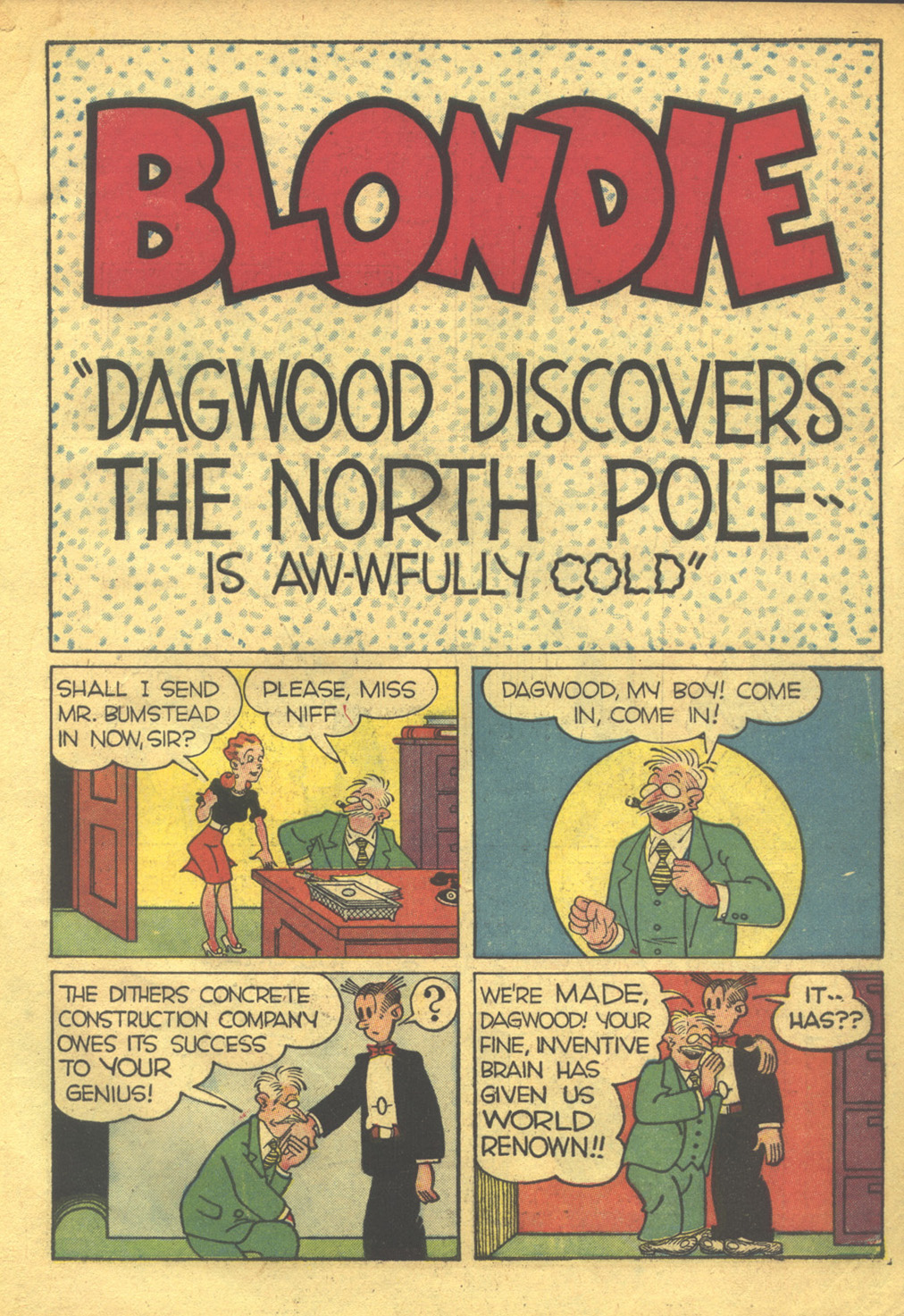 Read online Blondie Comics (1947) comic -  Issue #4 - 3