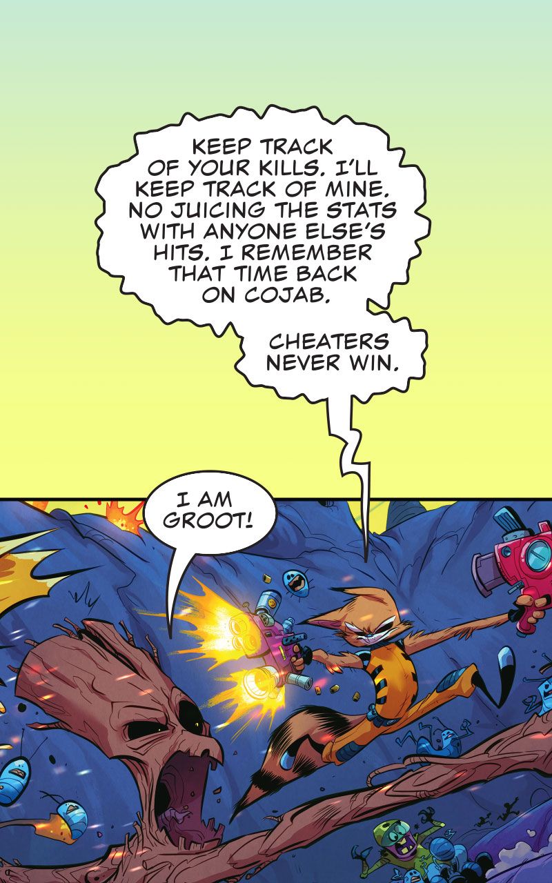 Read online Rocket Raccoon & Groot: Tall Tails Infinity Comic comic -  Issue #12 - 11