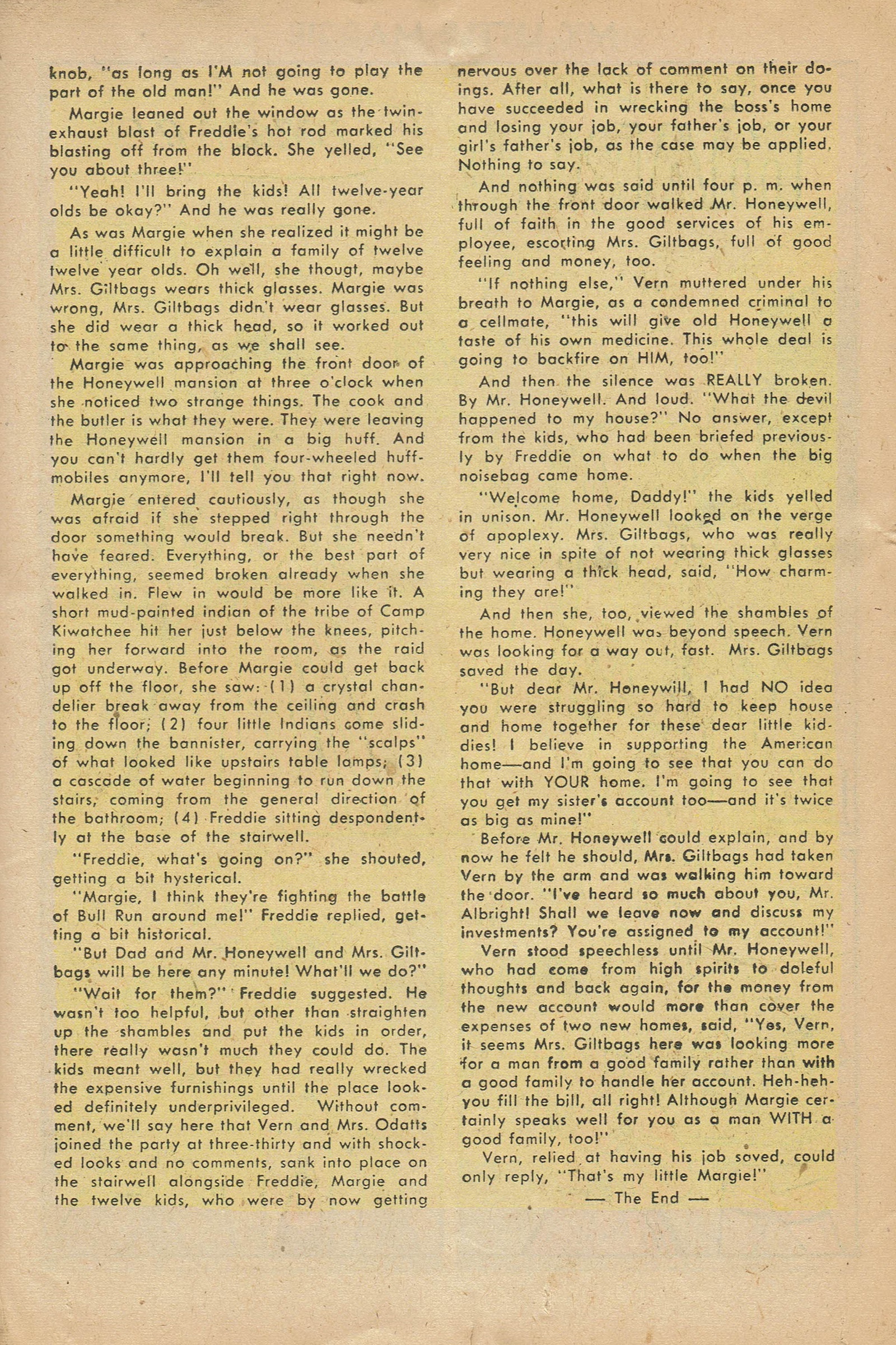 Read online My Little Margie (1954) comic -  Issue #9 - 23