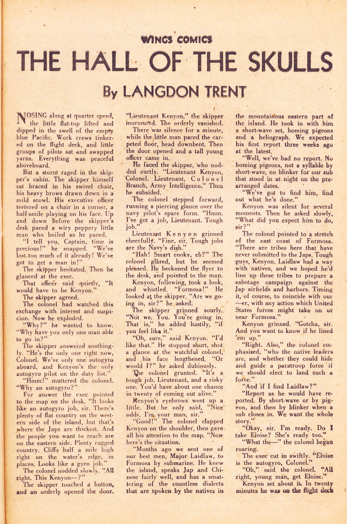 Read online Wings Comics comic -  Issue #58 - 41