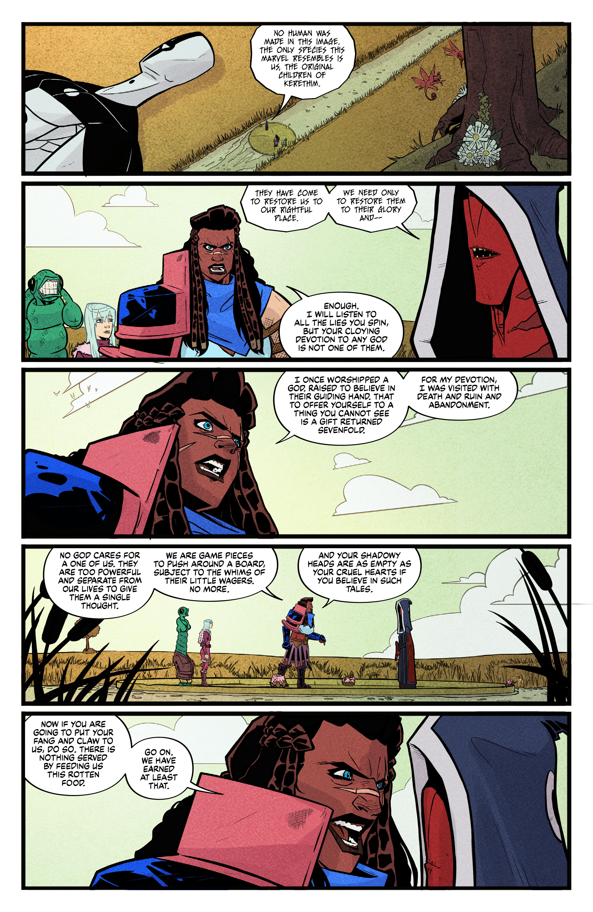 Read online Godfell comic -  Issue #4 - 12