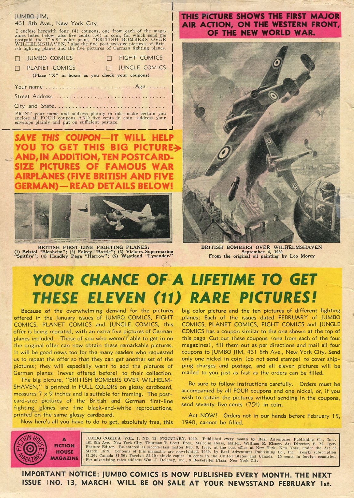 Read online Jumbo Comics comic -  Issue #12 - 2