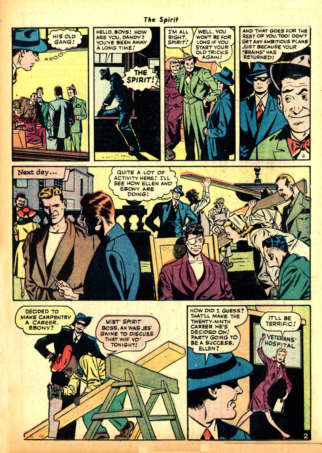 Read online The Spirit (1944) comic -  Issue #6 - 20
