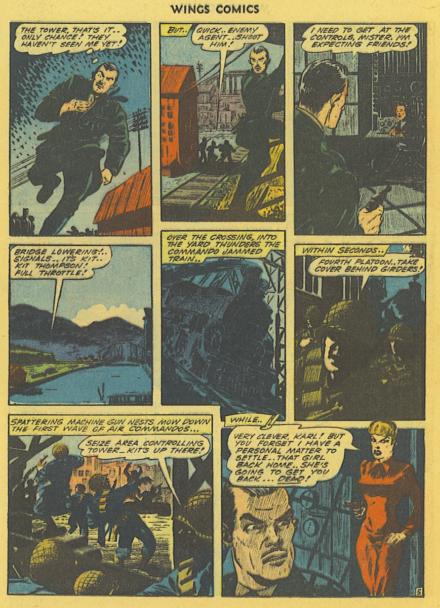 Read online Wings Comics comic -  Issue #42 - 23