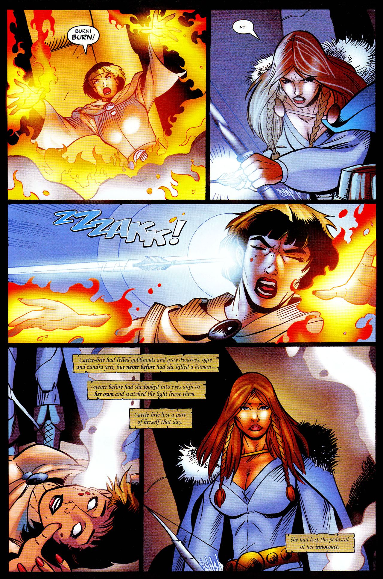 Read online Forgotten Realms: Streams of Silver comic -  Issue #3 - 31