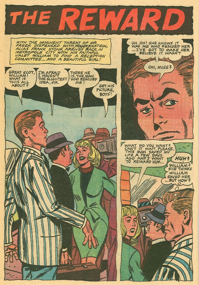 Read online Frankenstein (1964) comic -  Issue #2 - 28